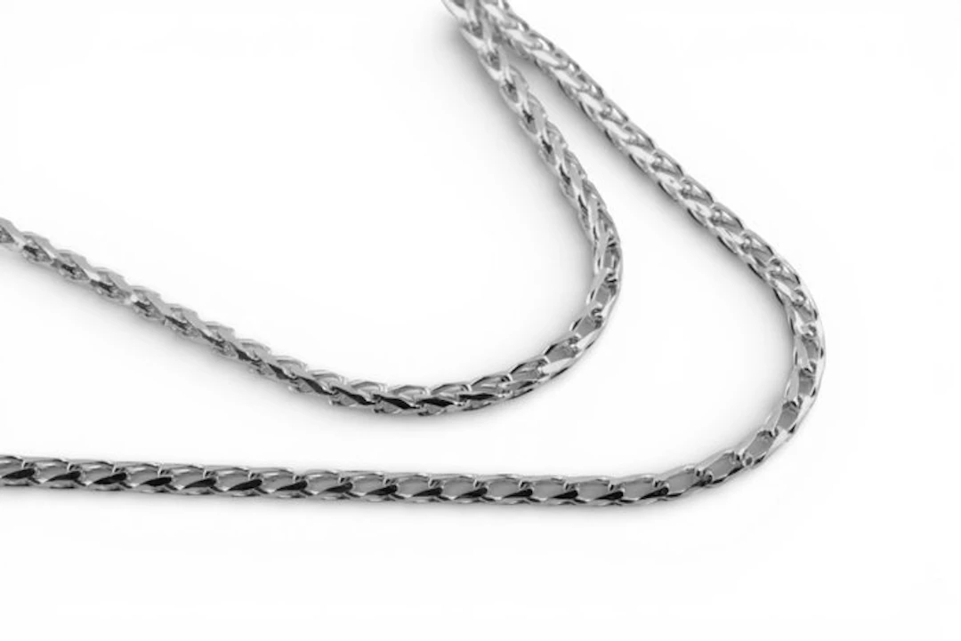 Chain - 18 kt. White gold
