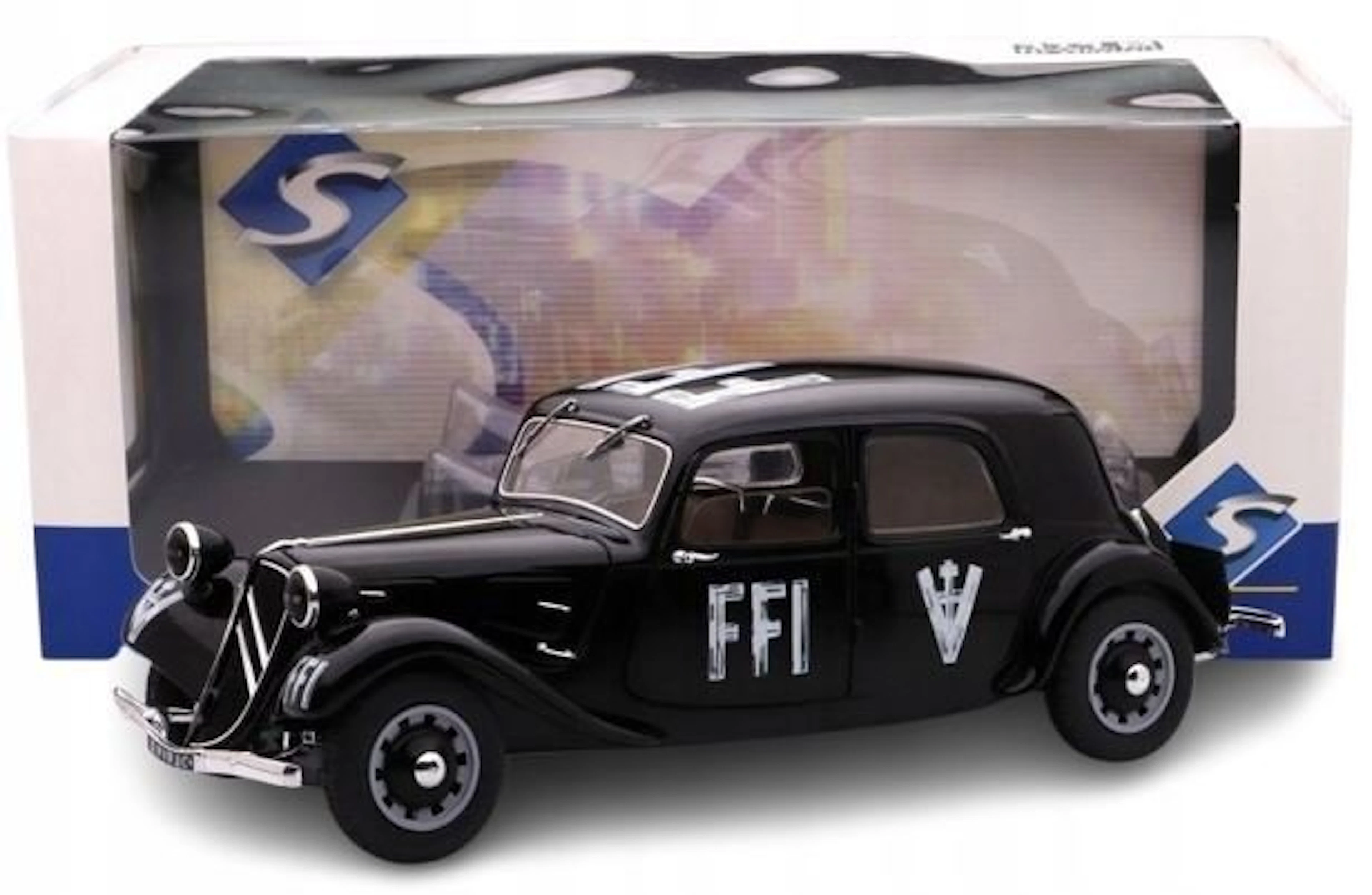Solido 1:18 - Model car - Citroën Traction 7 FFI 1944...