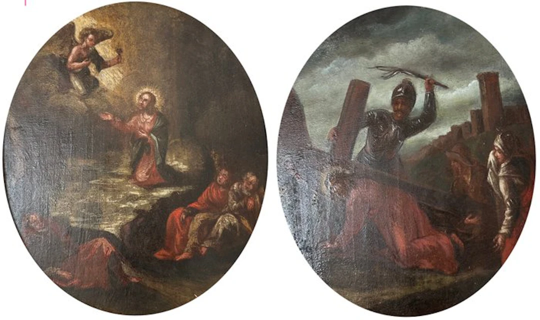 Scuola Italiana (XVIII-XIX) - Scene sacre