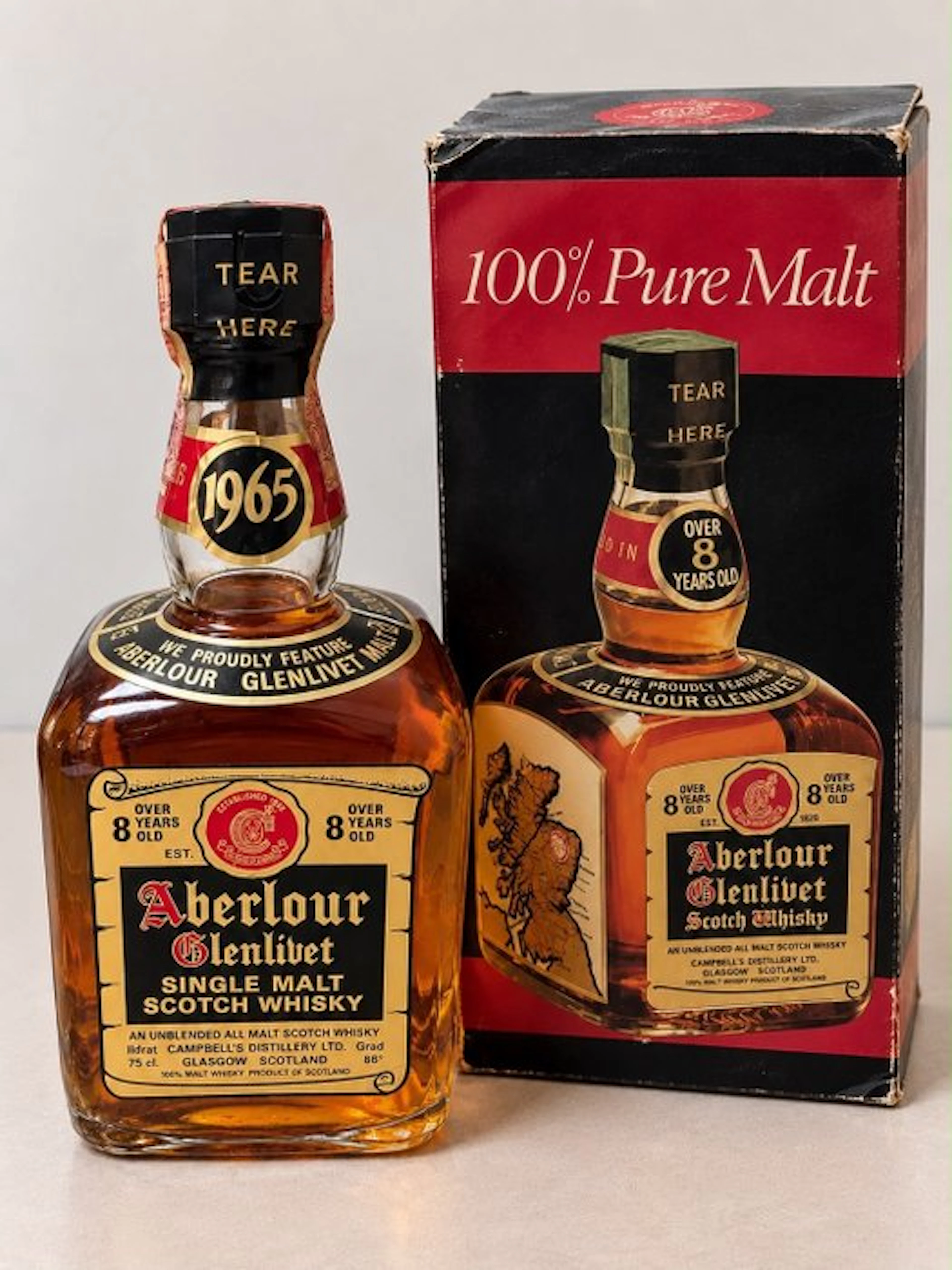 Aberlour 1965 8 years old - 75cl