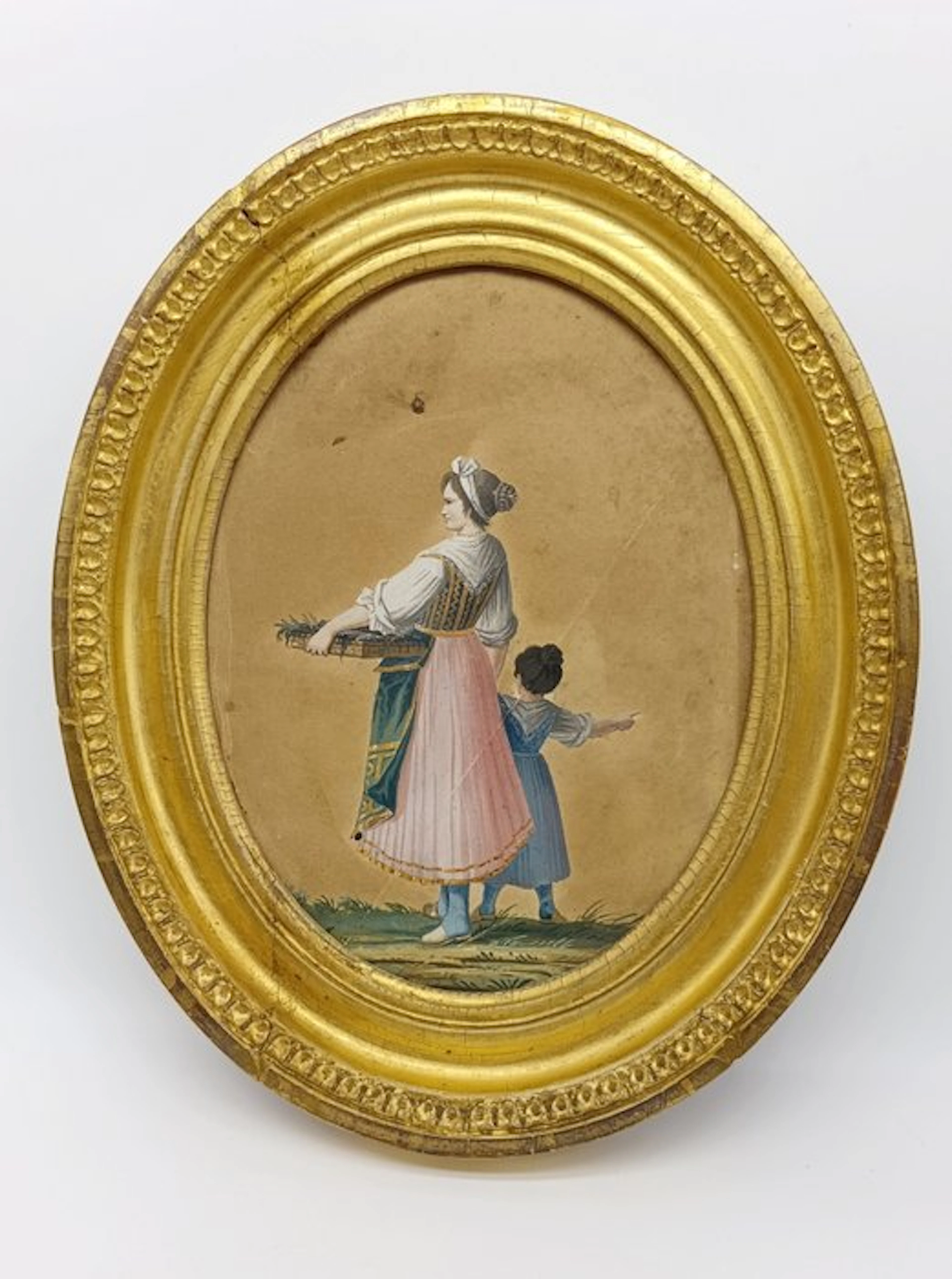 Italian school (XIX) - La contadina