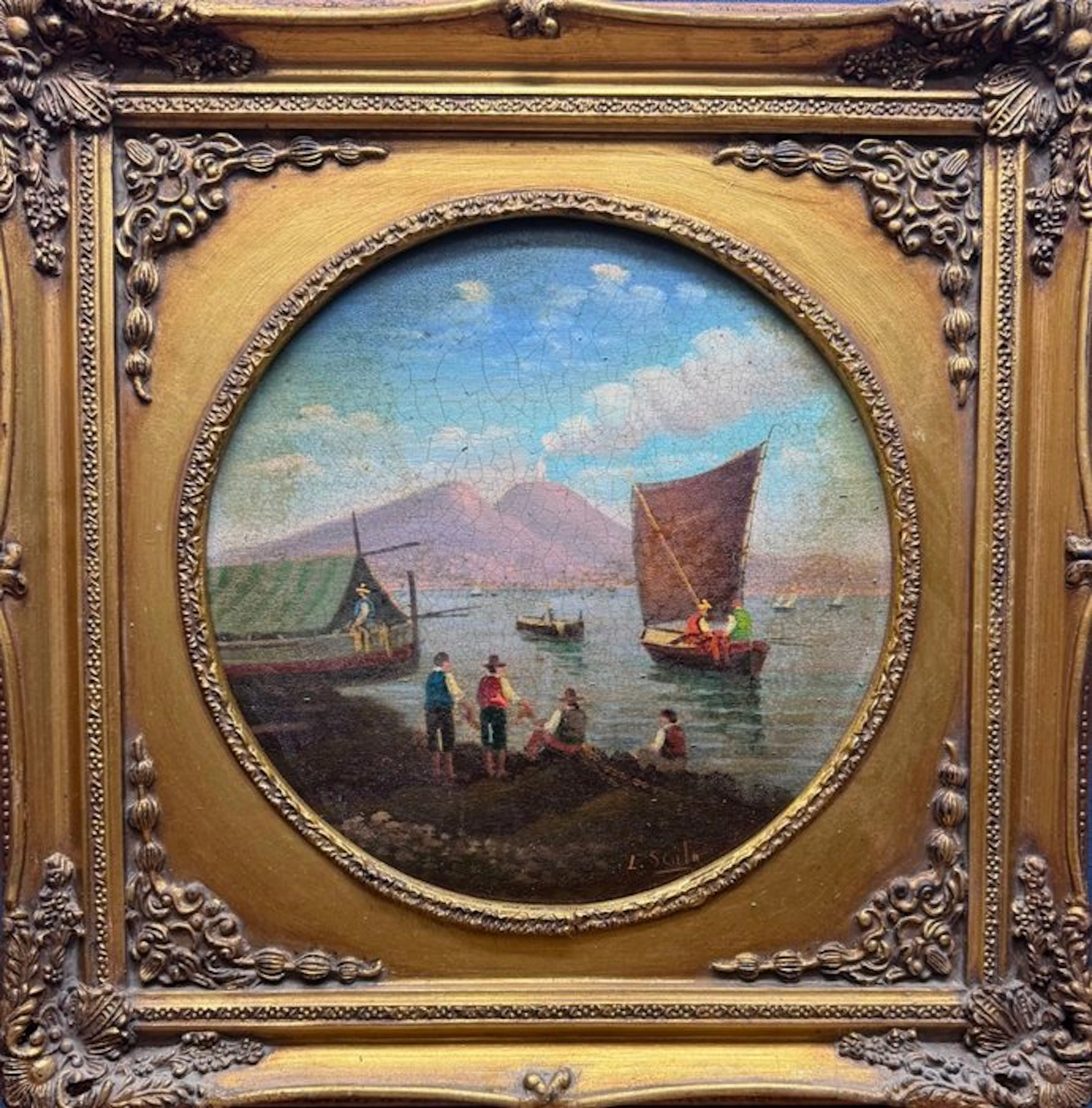 Scuola Napoletana (XX) - Golfo di Napoli