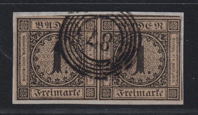 Baden 1851 - BADEN 1b