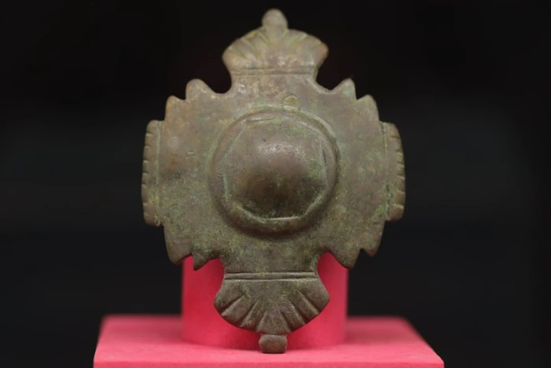 Medieval (Gothic) - Sub-Oval Decorated Jewellry - 7.2 cm (No reserve price)