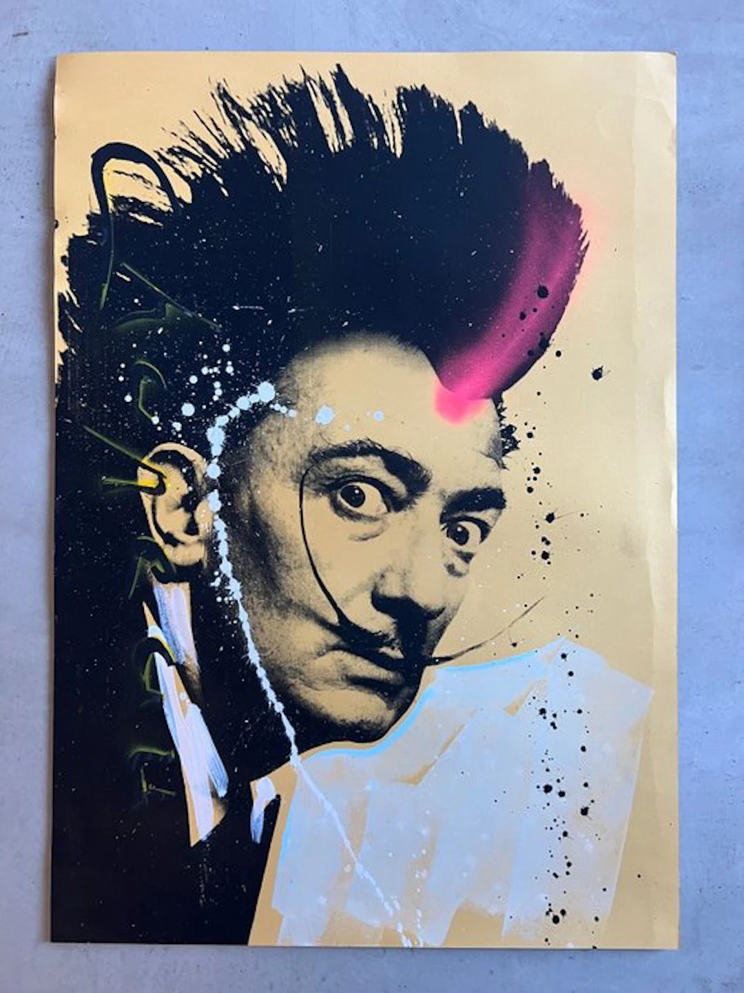 Ronald Chapeau (1969) - Salvador Dali (handfinished)