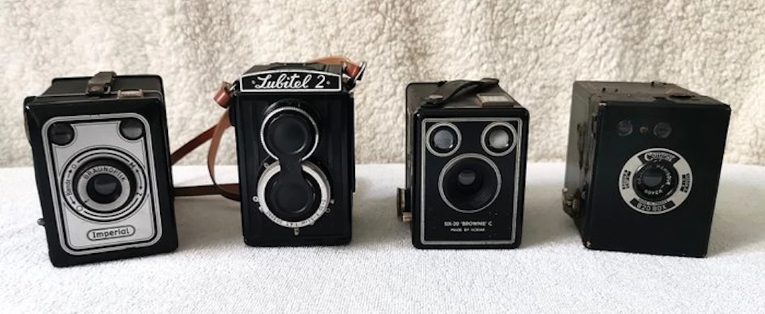 Braun Imperial - Lubitel 2 - Six 20 Brownie C- Coronet...