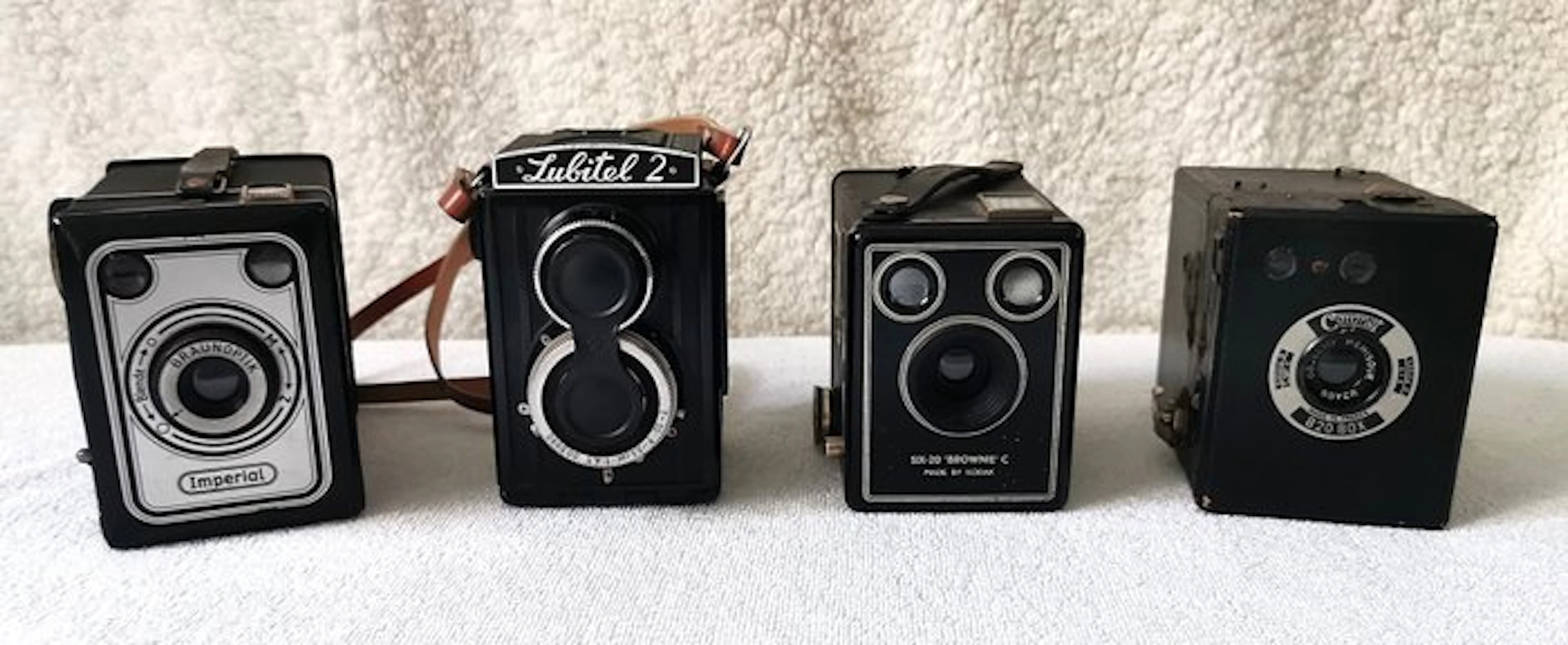 Braun Imperial - Lubitel 2 - Six 20 Brownie C- Coronet...