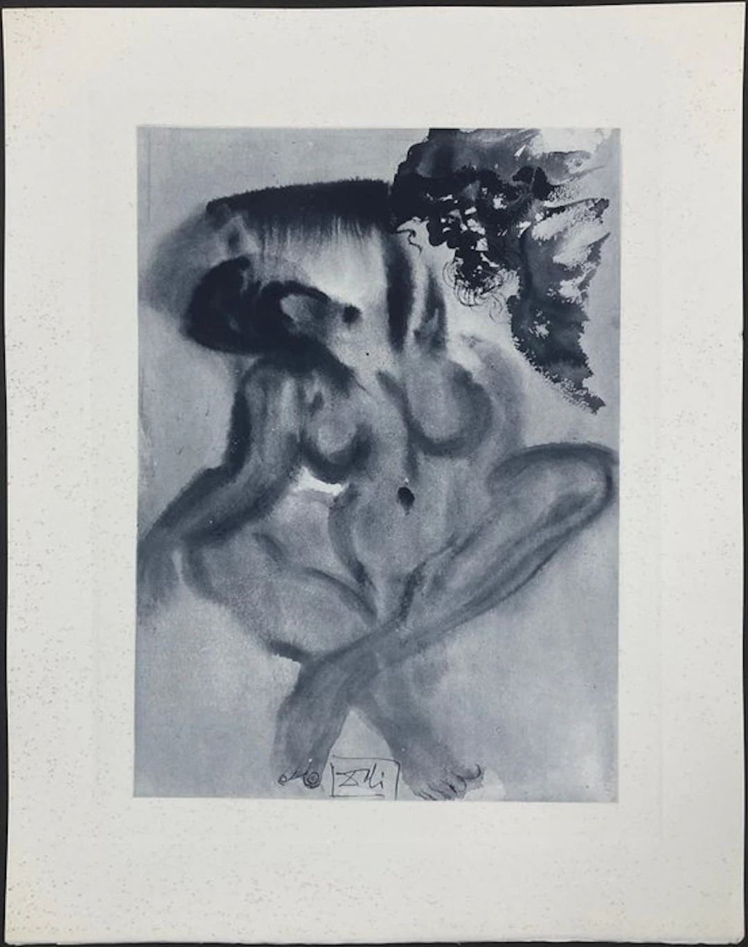Salvador Dali (1904-1989) - The Neglectful - La Divine Comedie