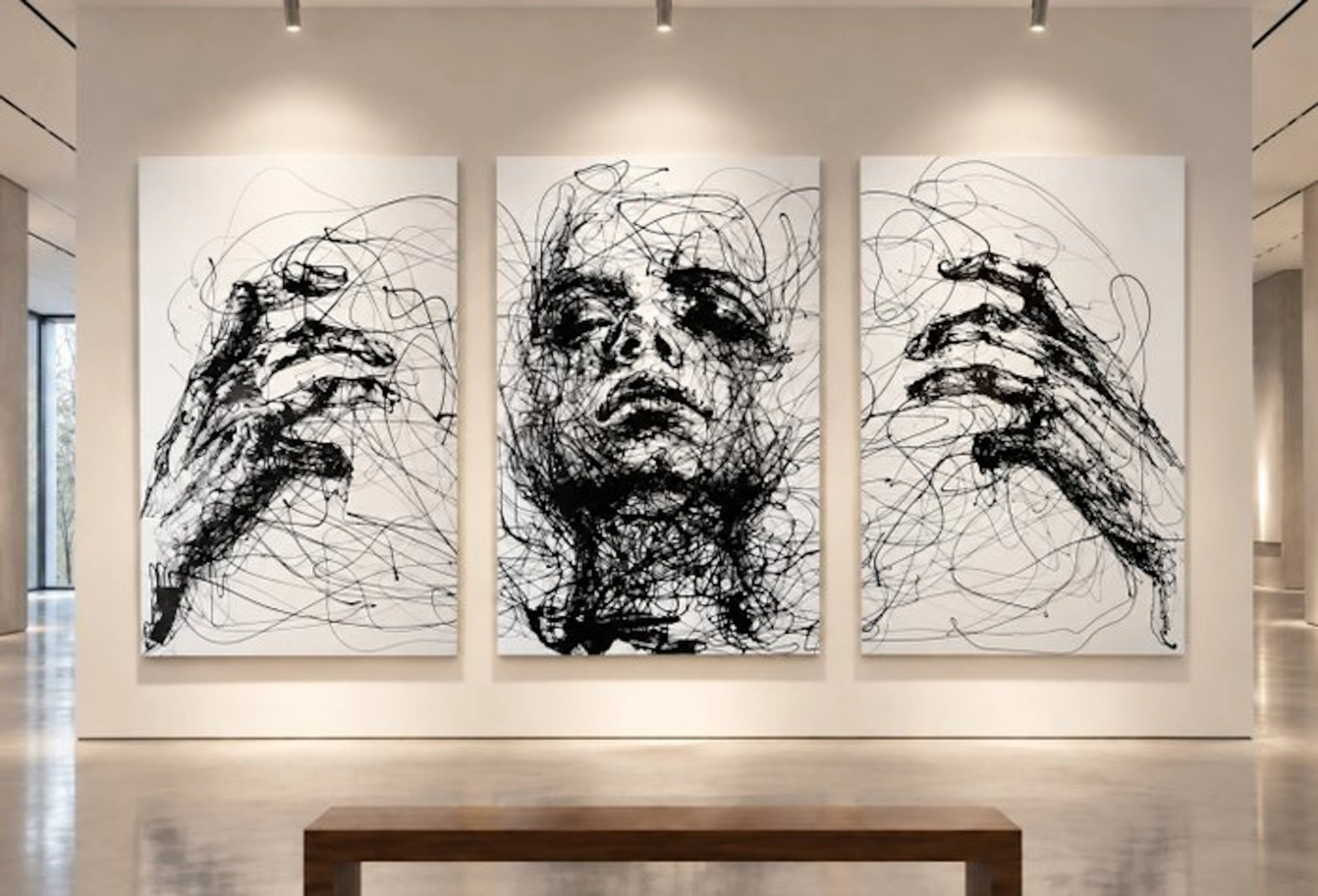 D. Witschkanow - ► „The Mind’s Grip“ – Triptychon № I (XXL)