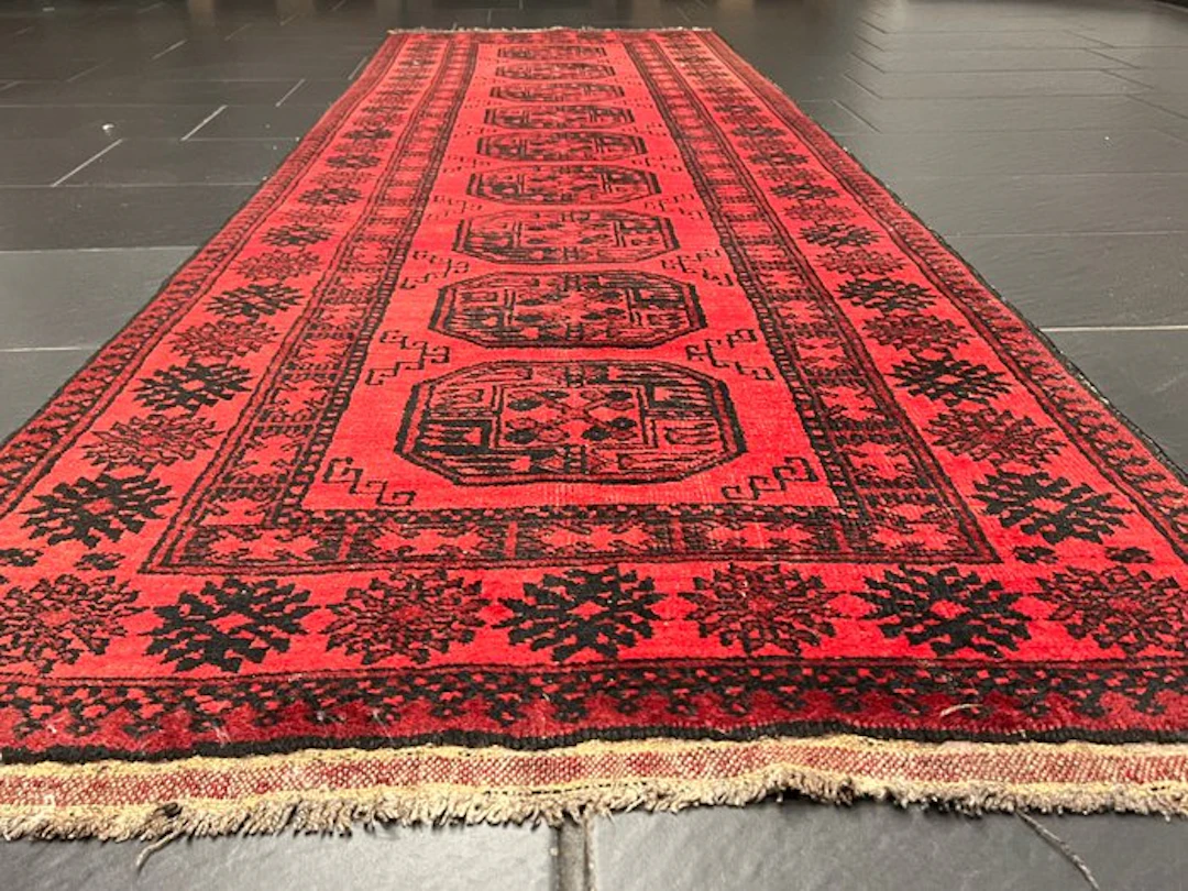 Afghan Art Deco - Rug - 280 cm - 95 cm
