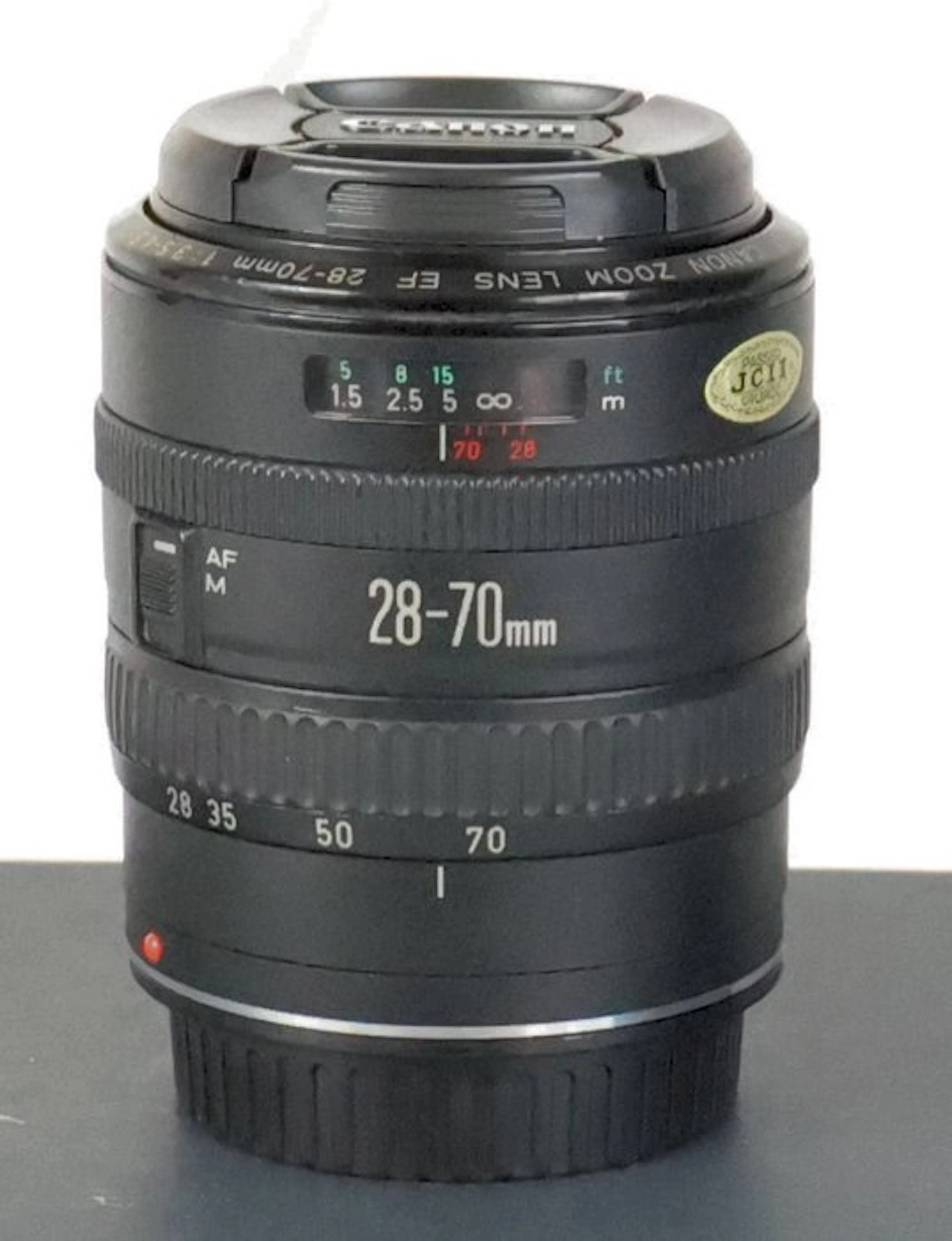 Canon EF 28-70mm 1:3.5-4.5 met beide lensdoppen Camera lens
