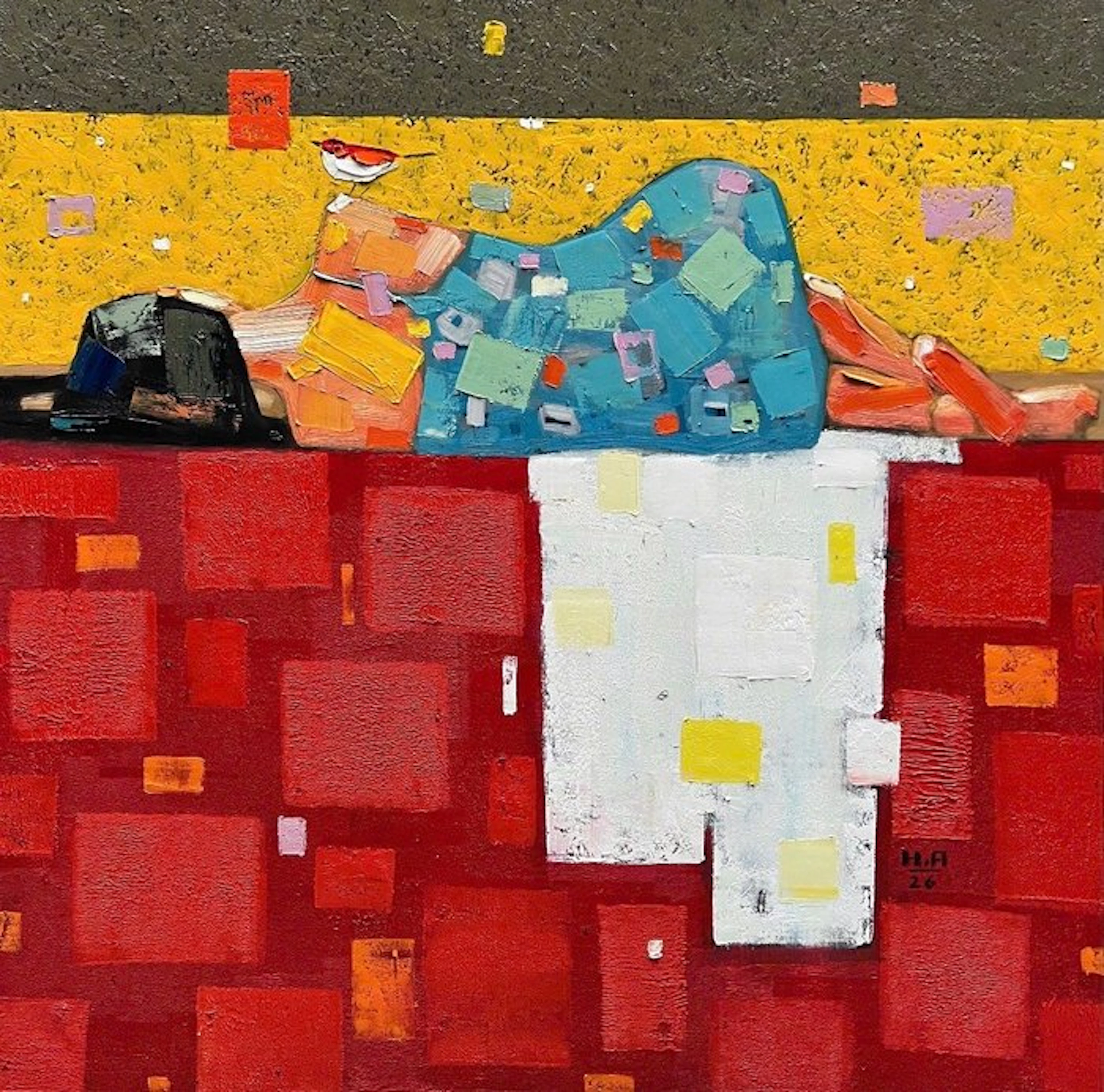 Hoang Anh - Le Repos de l’Oiseau ↑120 →120 cm