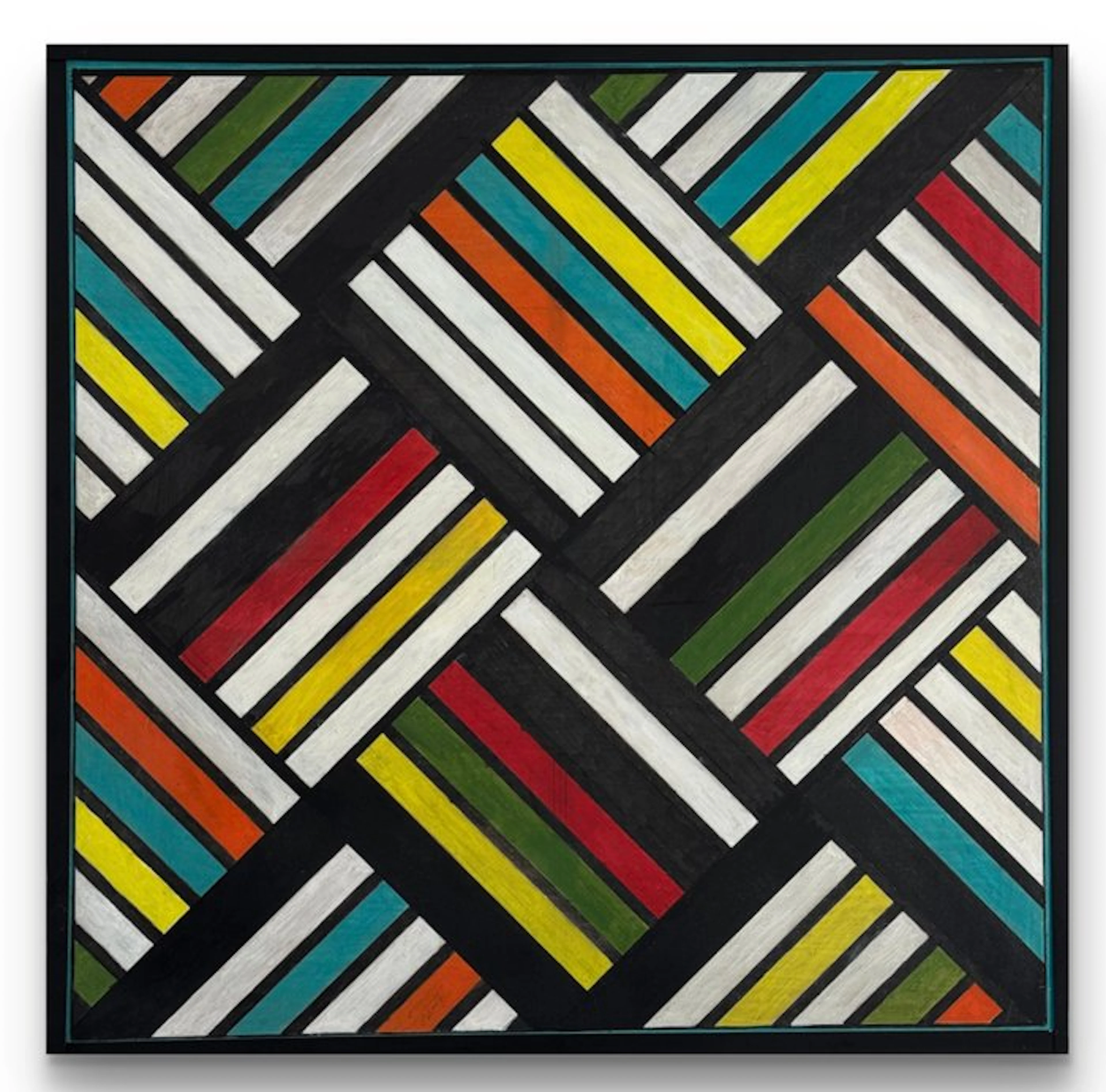 Jean-Louis Dhuit dit KESTA (1936) - Grande Abstraction géométrique