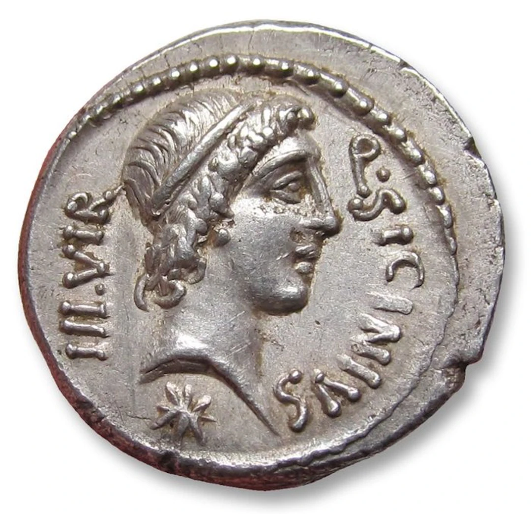 Roman Republic Denarius Q