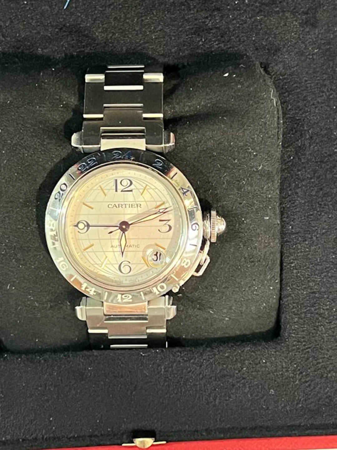 Cartier - Pasha - 2377 / 826172UF - Unisex - 2003