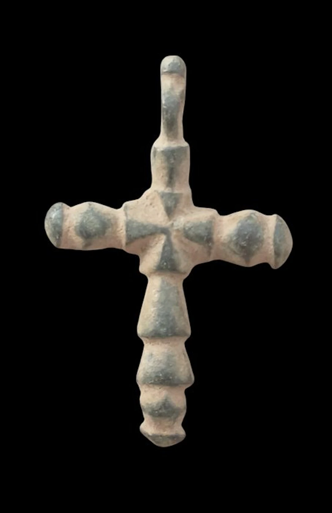 Medieval, Crusaders Era Bronze without reservation. Amulet (No reserve price)