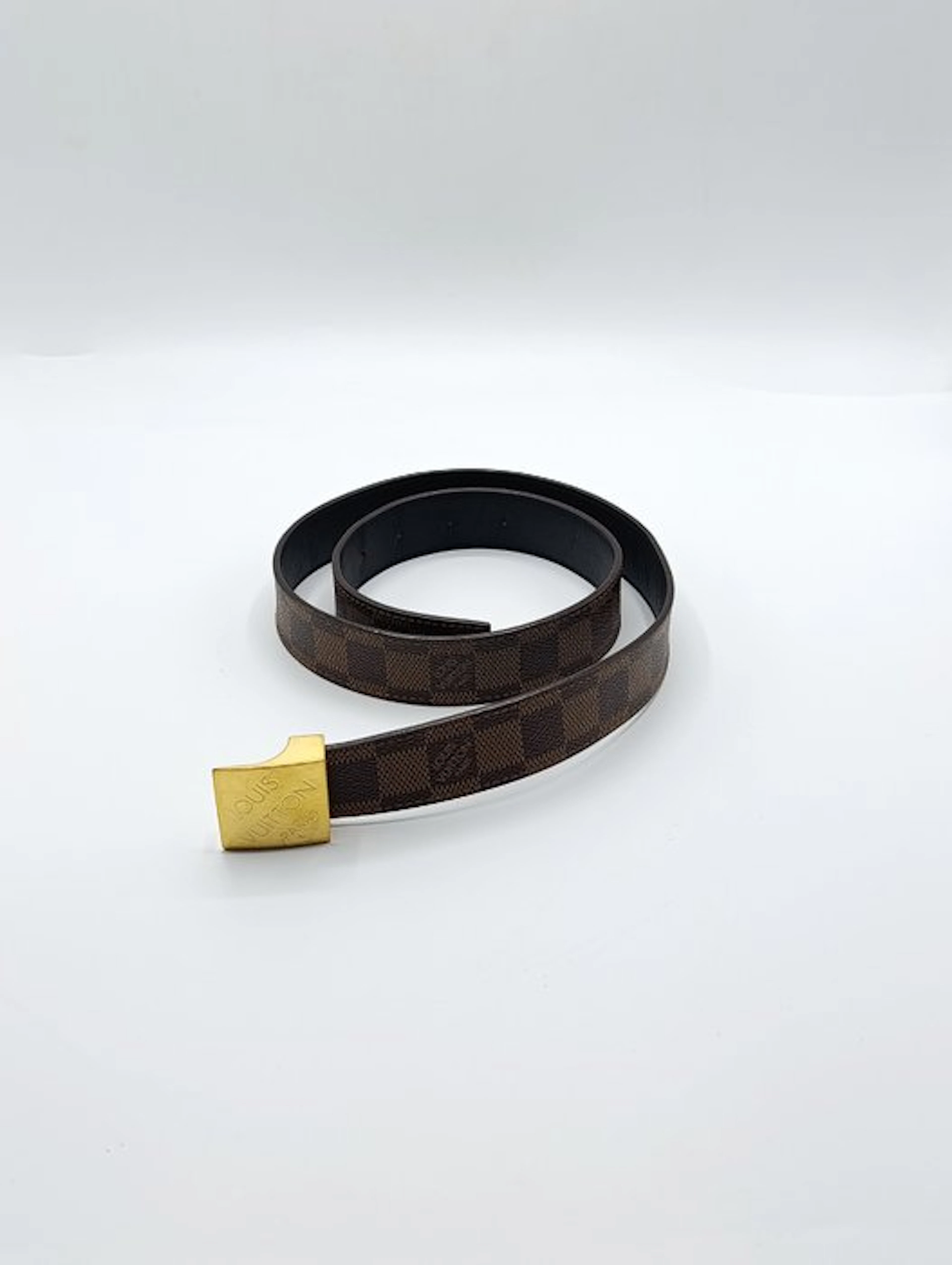Louis Vuitton - Damier ébène - Taille 80 / 32 - Belt