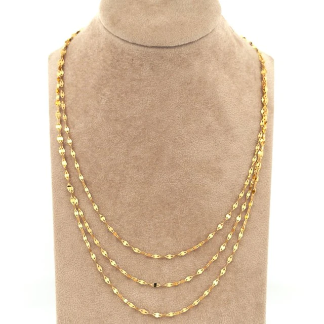 No reserve price - Necklace - 18 kt. Yellow gold - Made in Italy