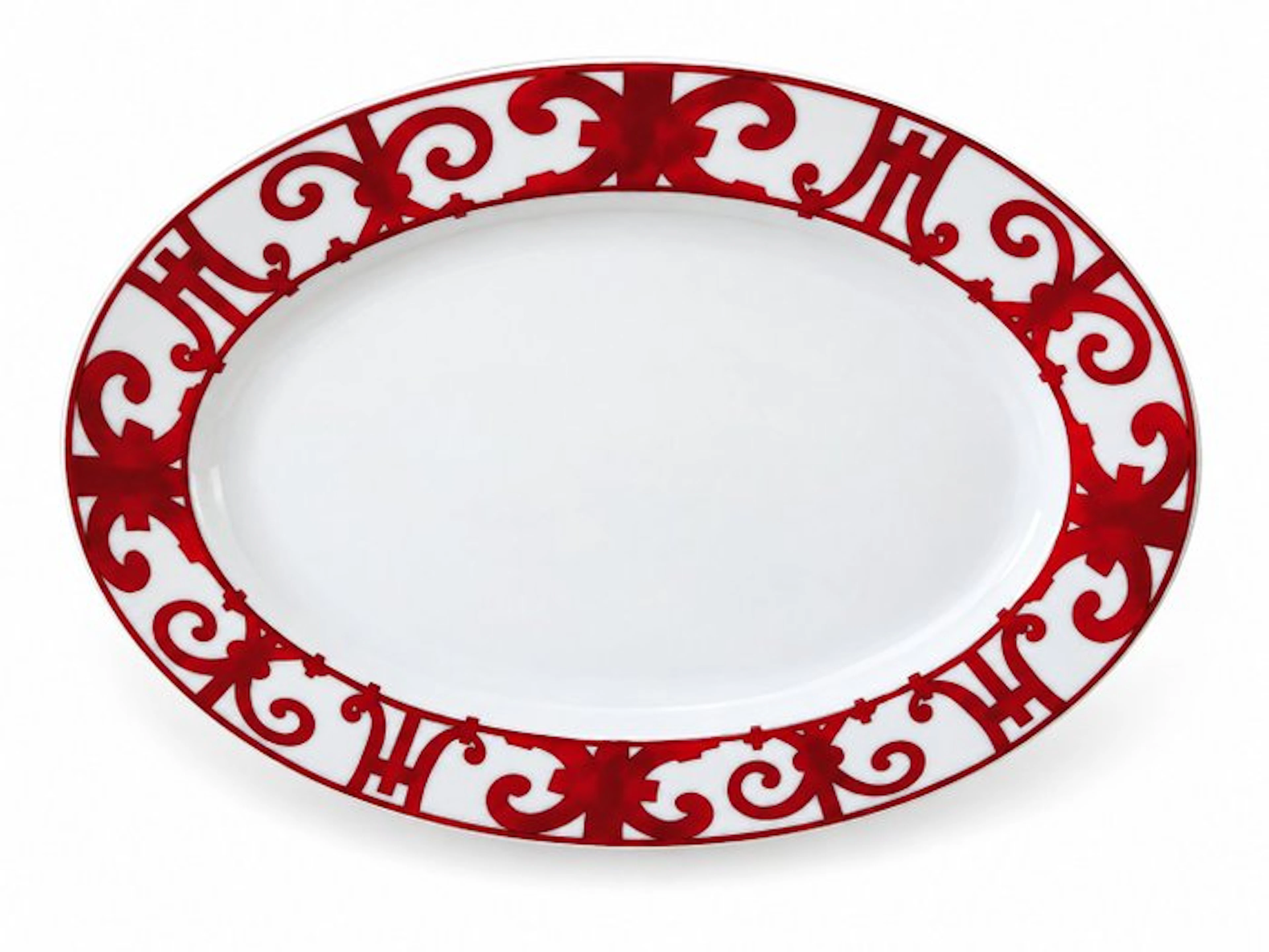 Hermès - Fuente "Balcon du Guadalquivir" - Dish - Porcelain