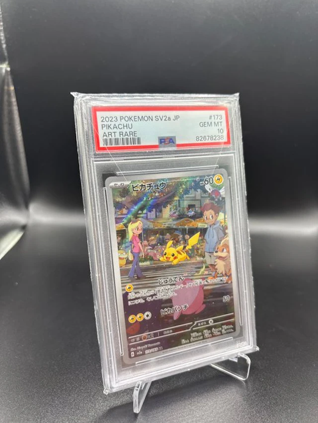 Pokémon - 1 Graded card Pikachu 173 - PSA 10 - Scarlet...
