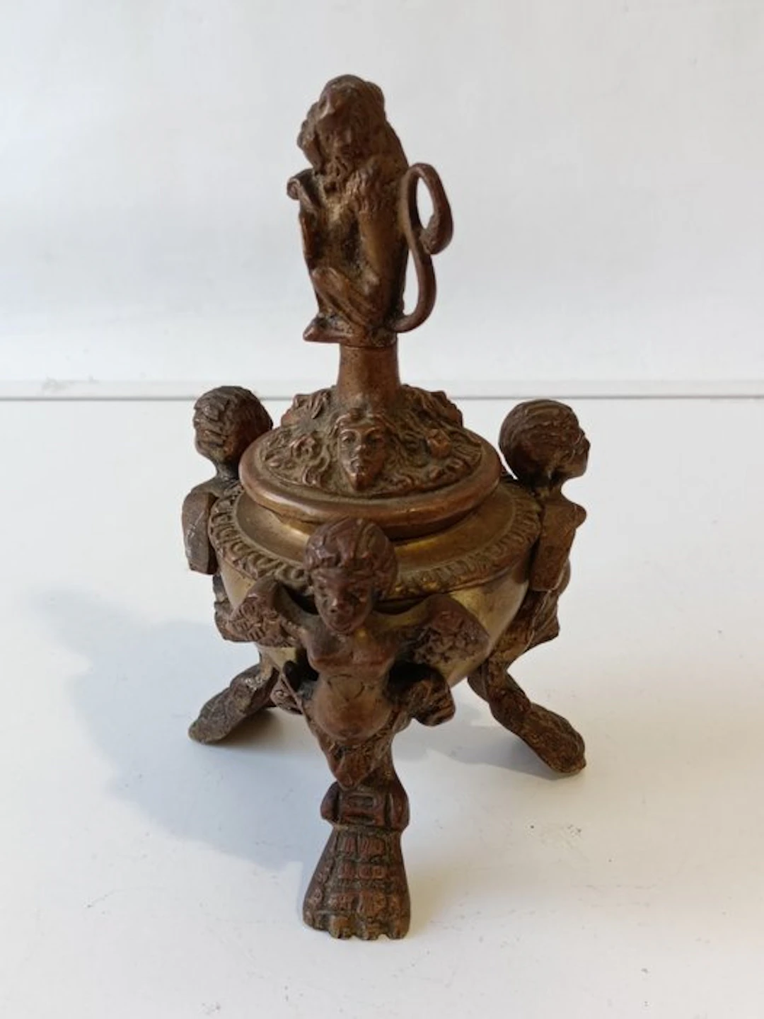 Inkwell - in Venetian Bronze