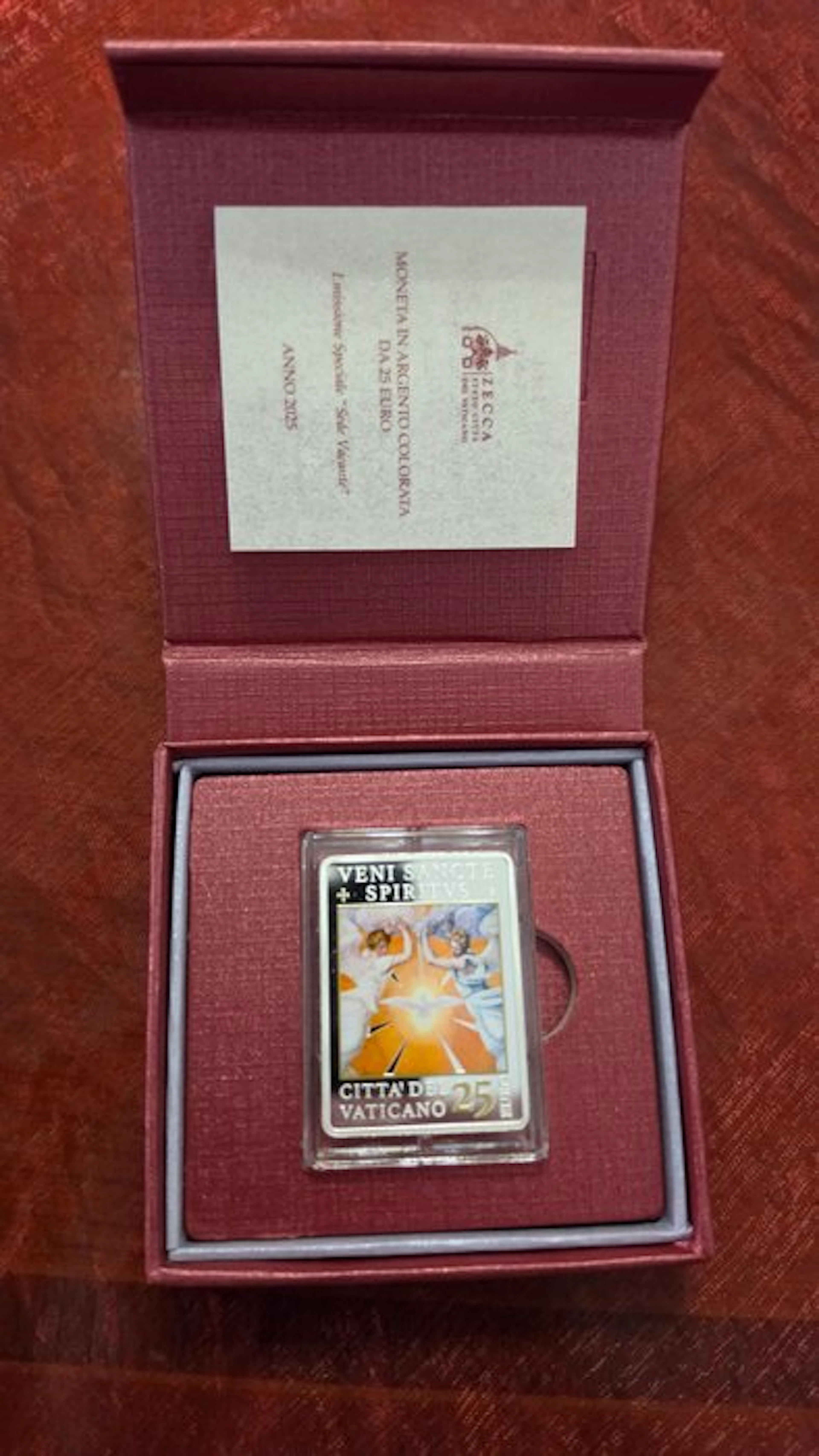 Vatican. 25 Euro 2025 "Sede Vacante" Proof