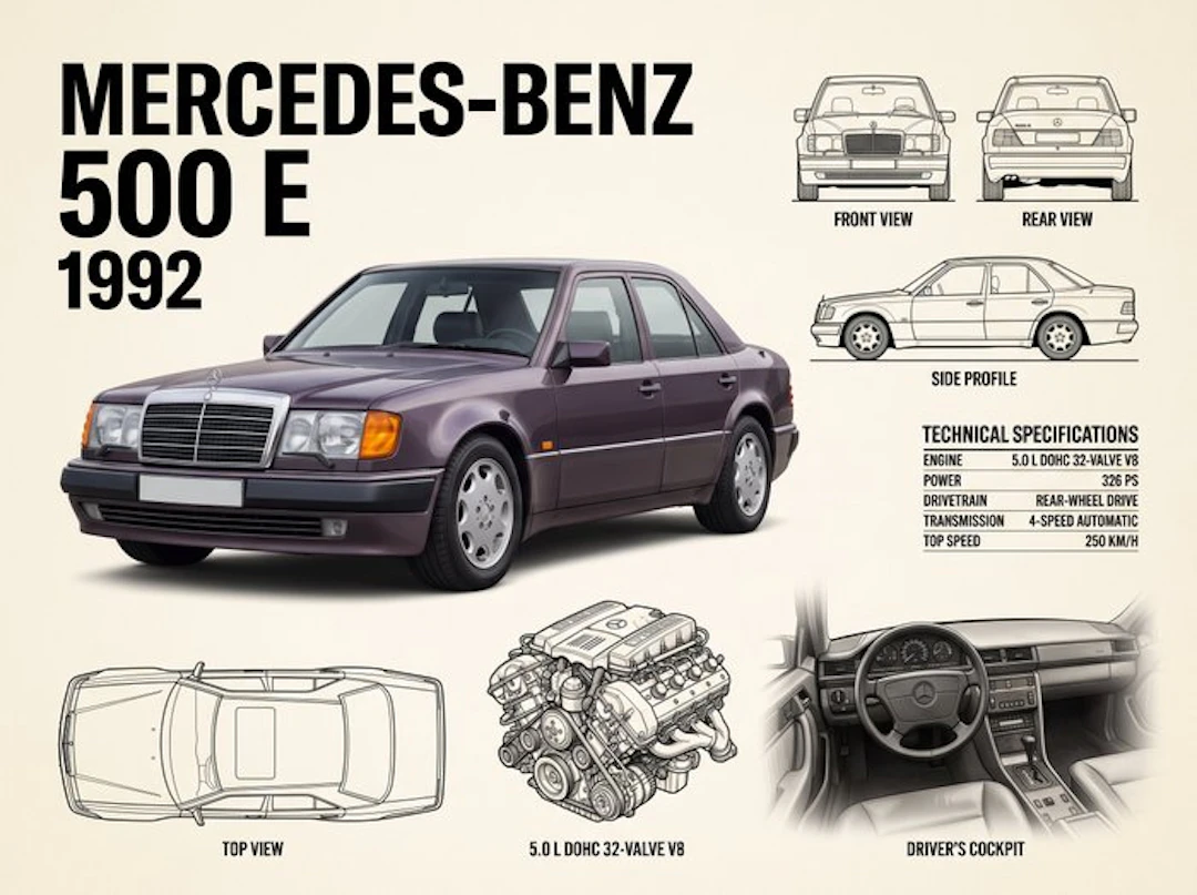 Shmidt.Art - Mercedes-Benz - Mercedes-Benz 500 E 1992 - 1990s