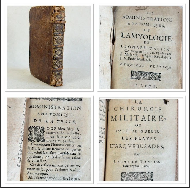 Tassin - Administrations anatomiques et la myologie - 1696