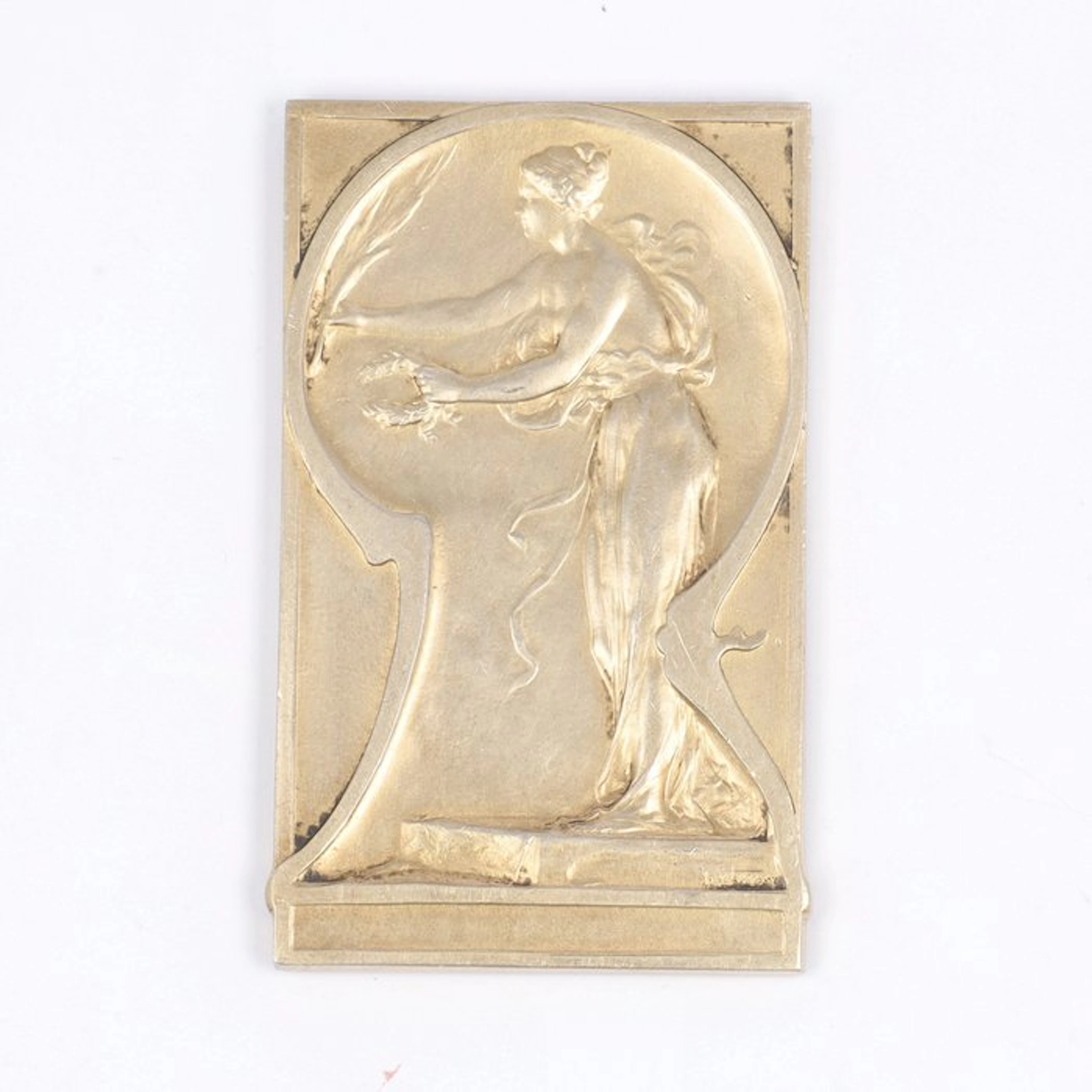 Art medal - Jugendstil 'Hommage de Reconnaissance' Manifestation Nationale 1911