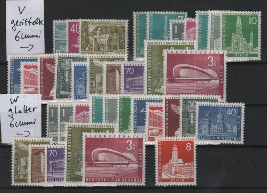 Berlin 1954/1956 - "Buildings" III and "Cityscapes" I/II...