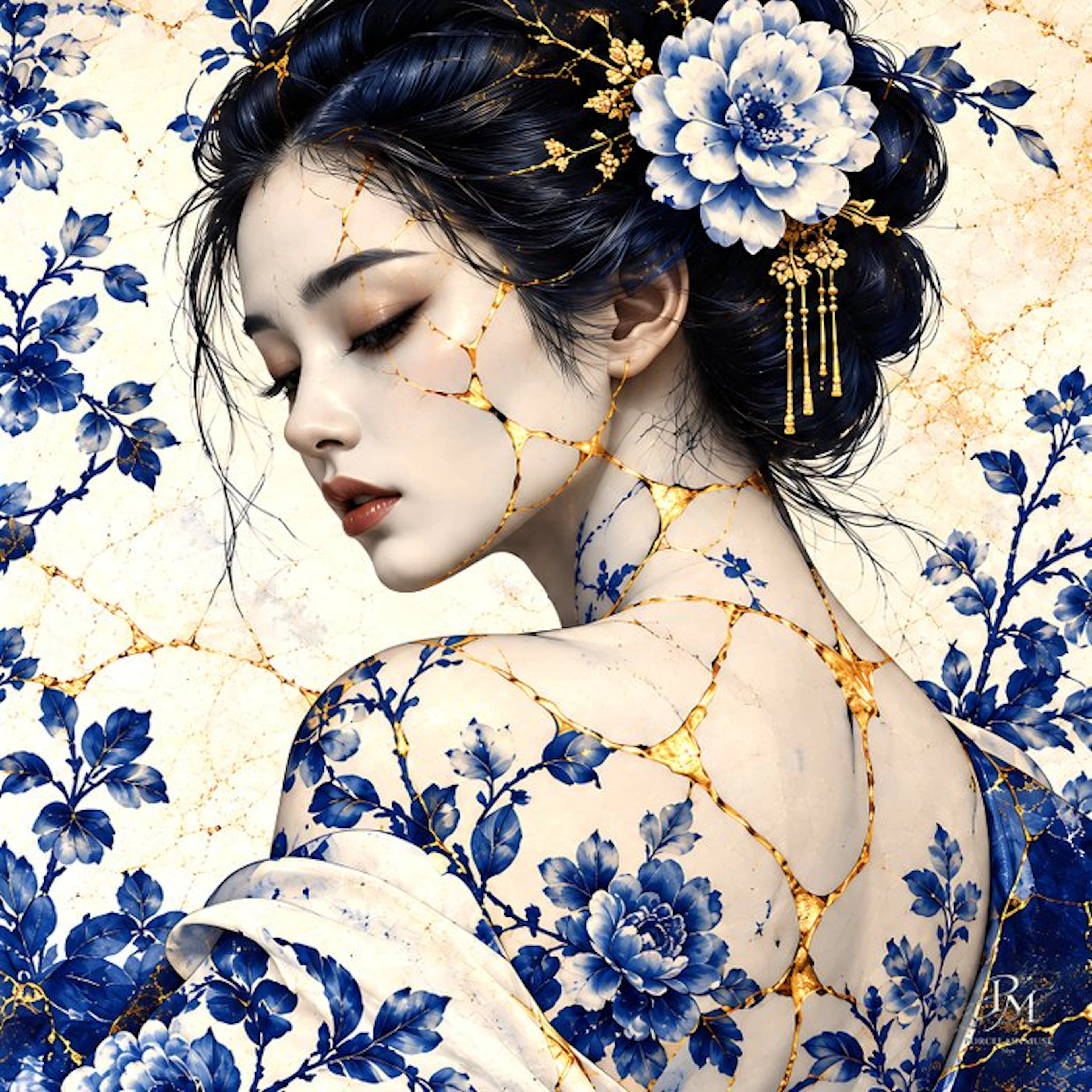 NYX - Golden Fractures of Serenity – Porcelain Geisha