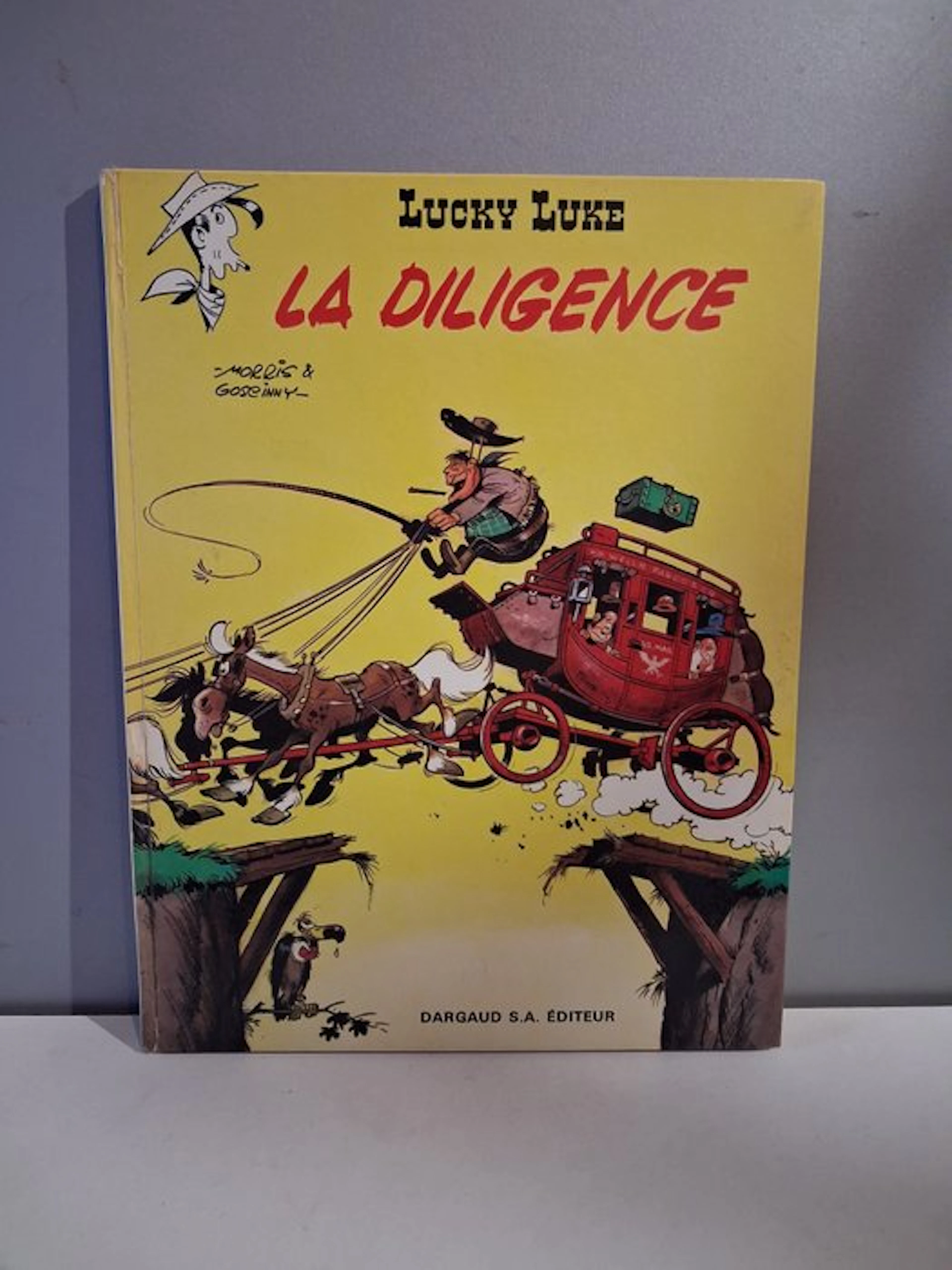 Lucky Luke T32 - La Diligence - C - 1 Album - First edition - 1968