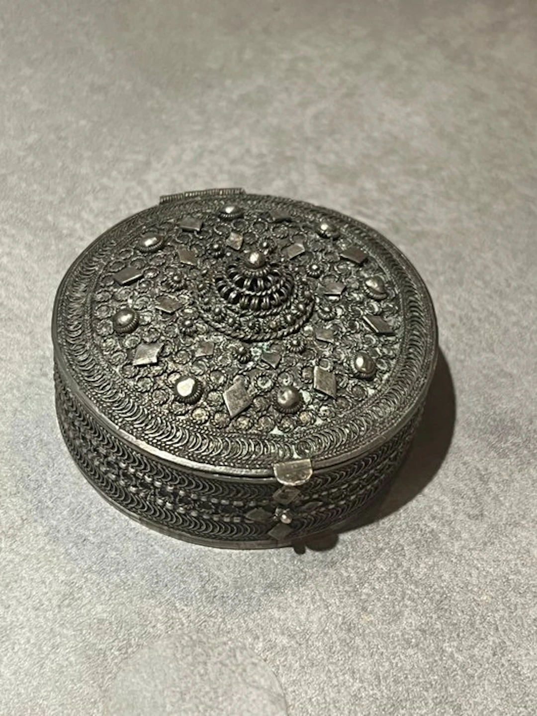 Box - Silver - Yemen - 20th century