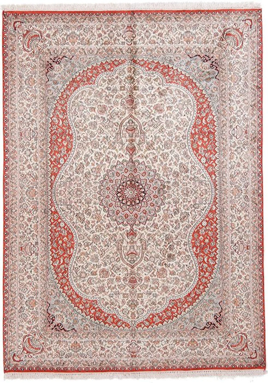 New Kashmir Silk Carpet - Very Fine - Rug - 218 cm - 157 cm