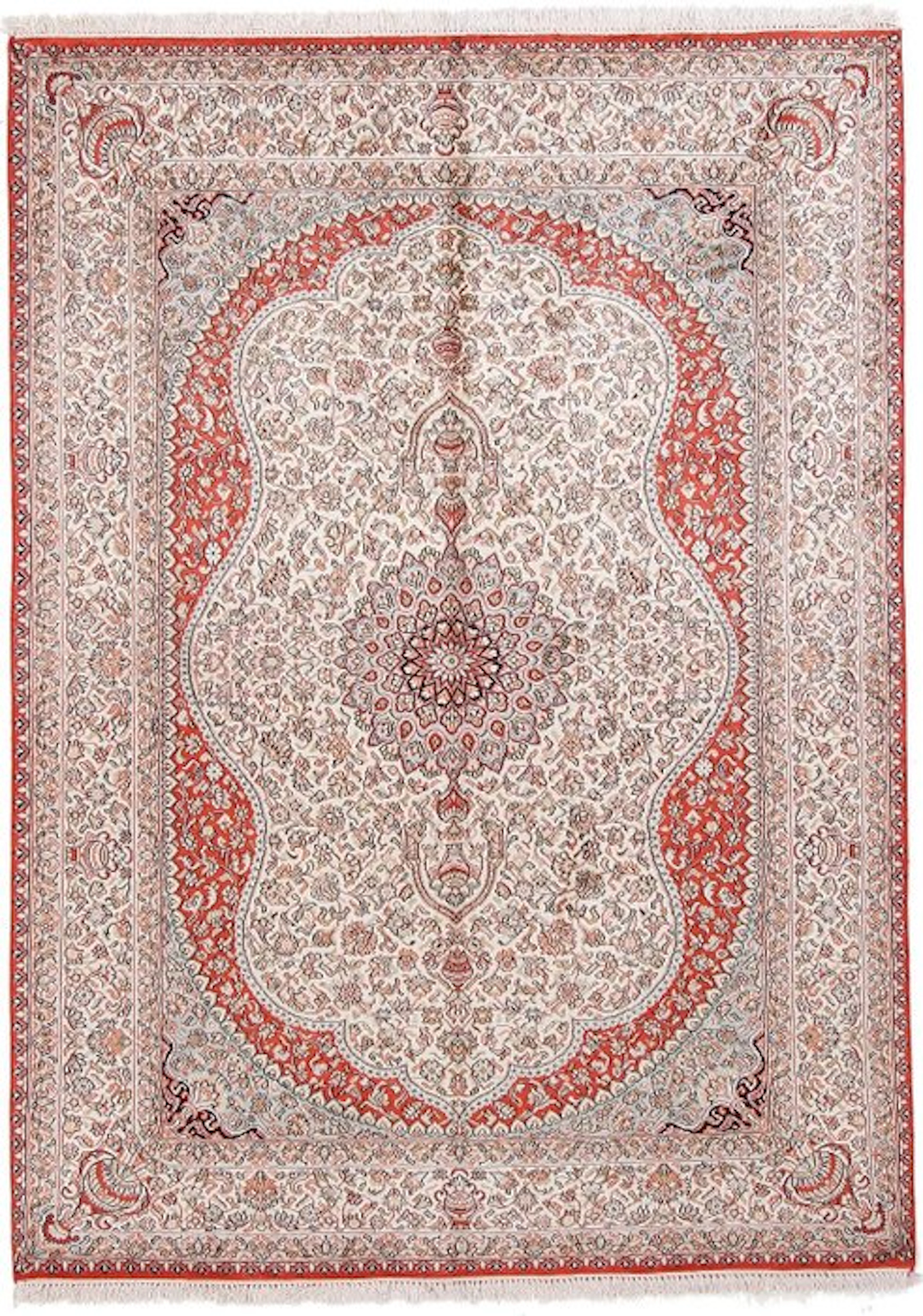 New Kashmir Silk Carpet - Very Fine - Rug - 218 cm - 157 cm