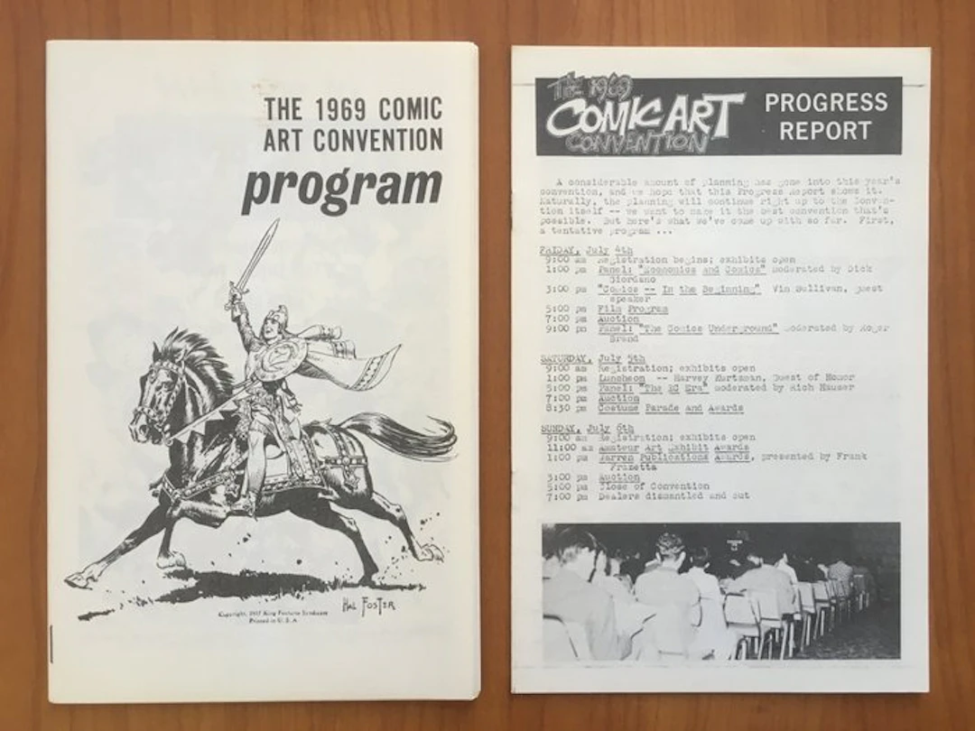 Convention Programm - The 1969 Art Convention Program mit...