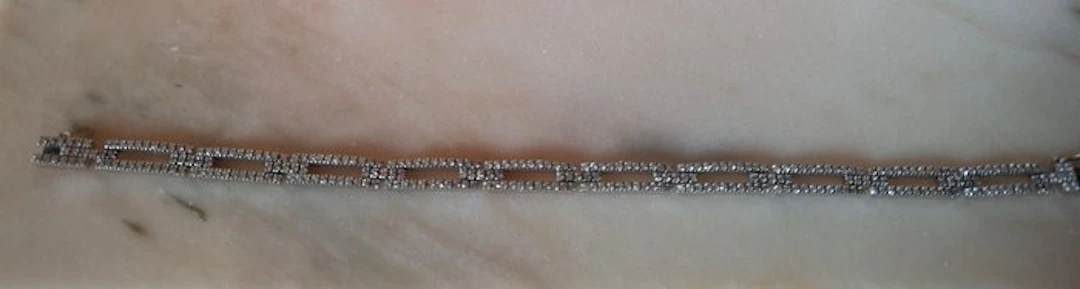 Salvini - Tennis bracelet - 18 kt. White gold