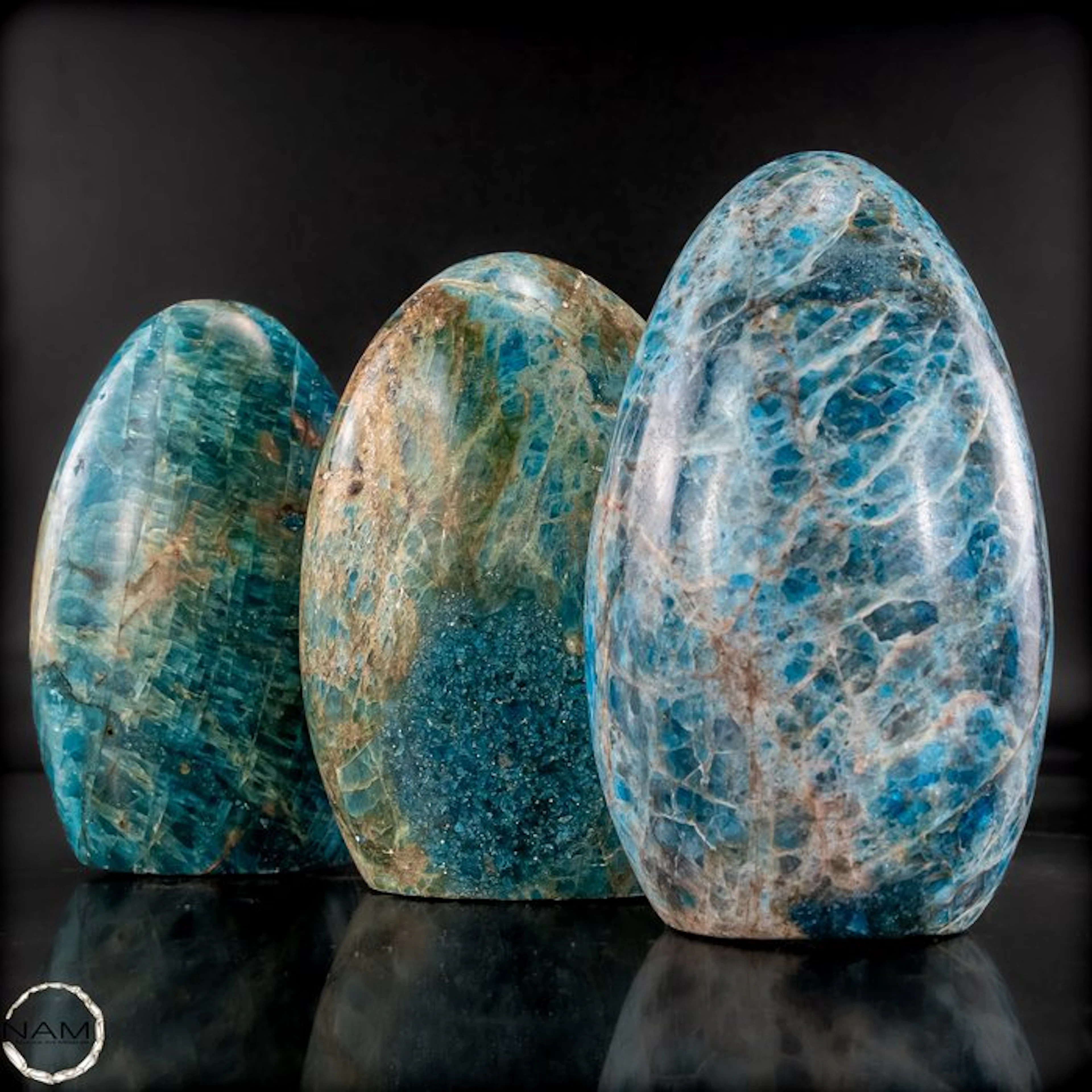 Exclusive apatite freeform set – Three powerful...