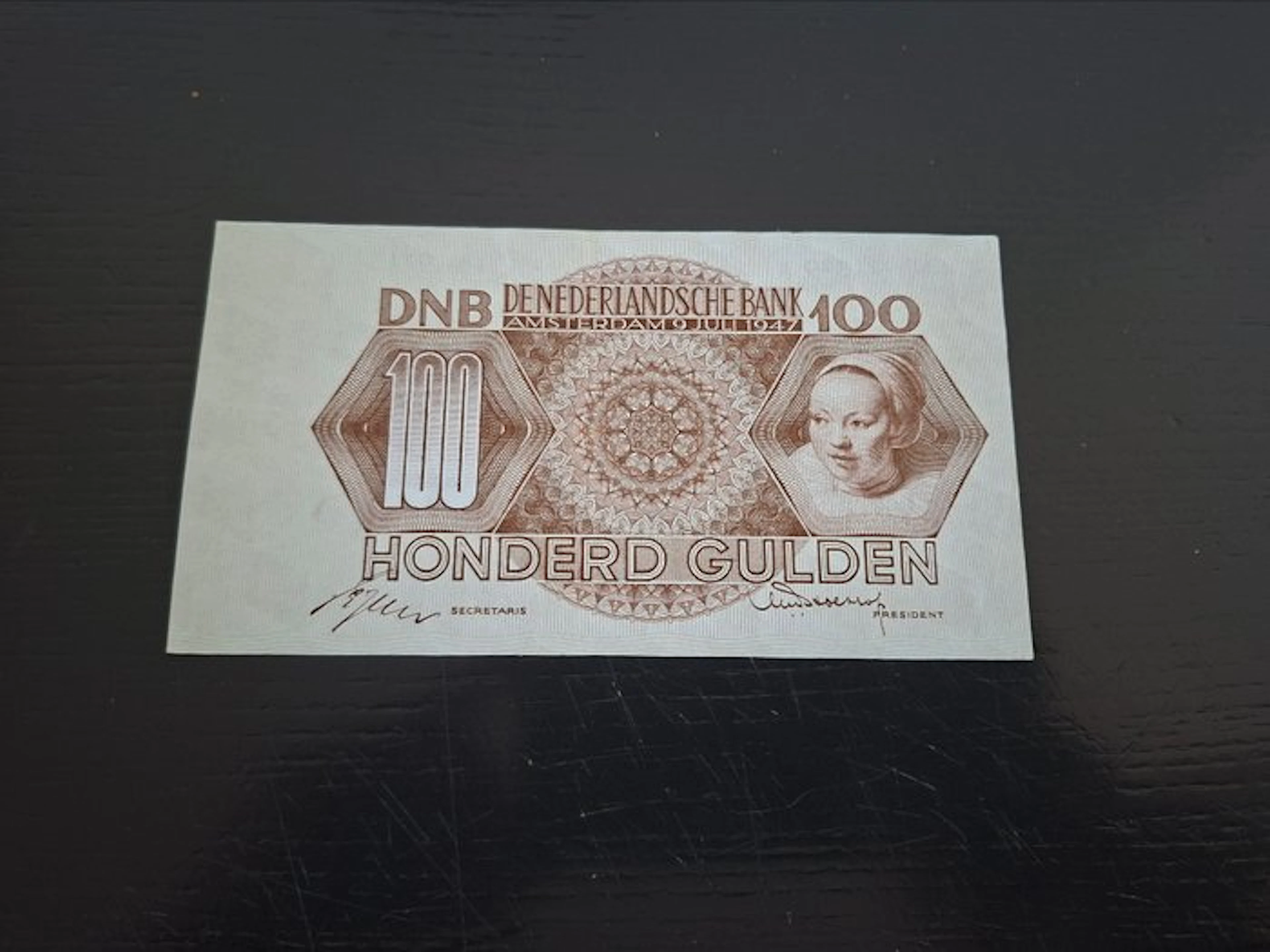Netherlands. - 100 Gulden - 1947 - Nvph 120 (No reserve price)