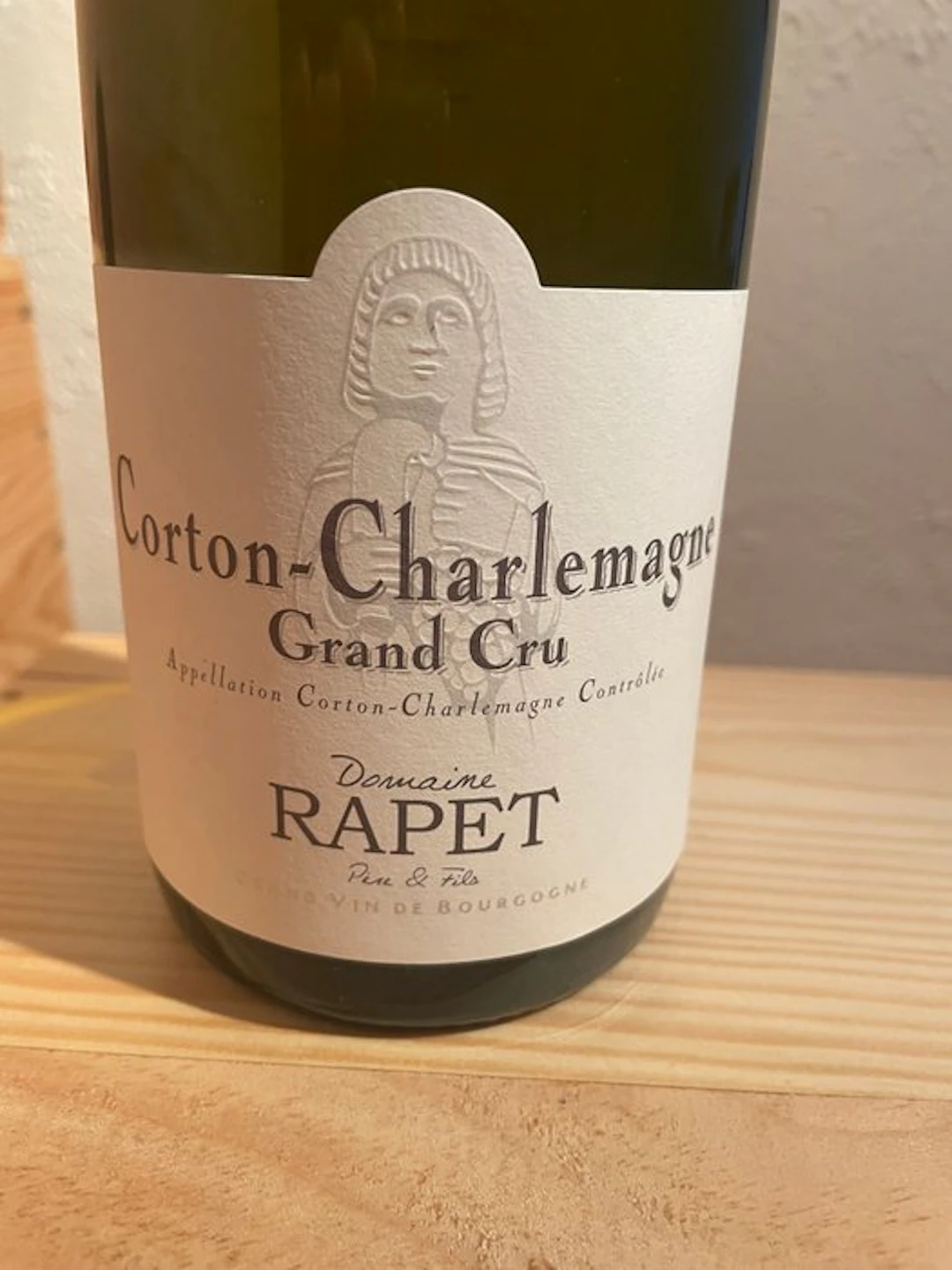 2015 Domaine Rapet - Corton Charlemagne Grand Cru - 1 Bottle (0.75L)
