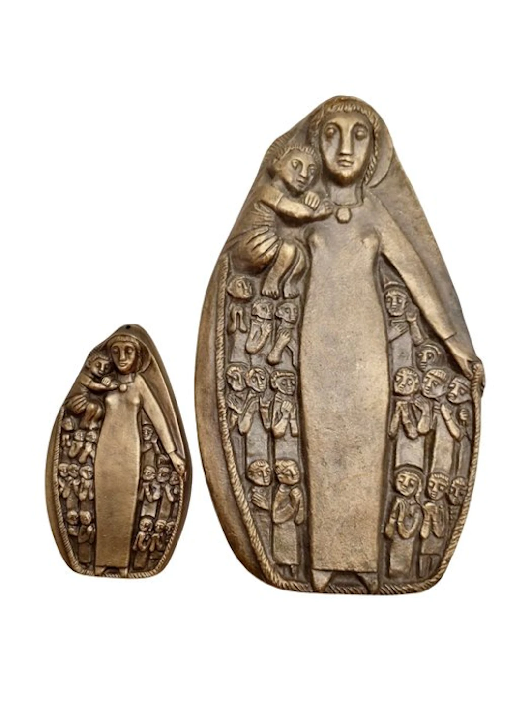 Egino Weinert - Sculpture - Madonna of the Protecting...