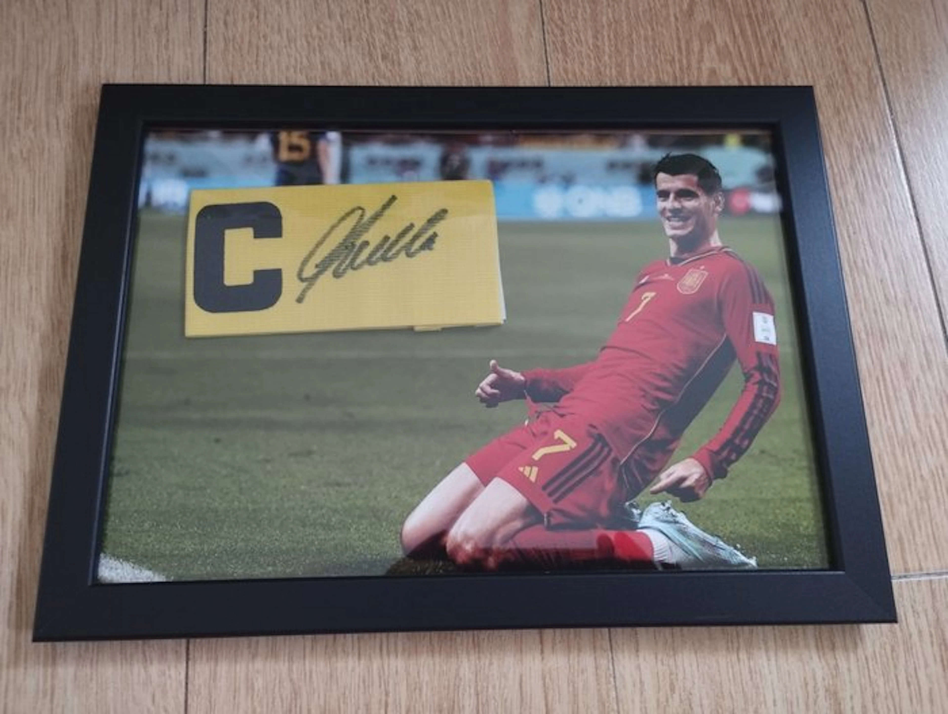 España - Champions Football League - Morata - Captain's armband
