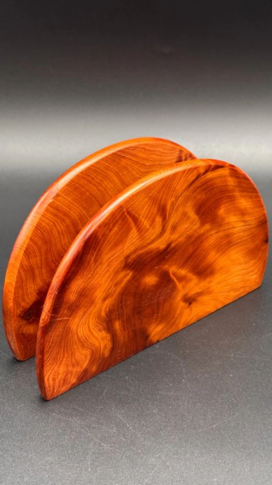 Handcrafted Thuya Root - Letter holder - (NO RESERVE...