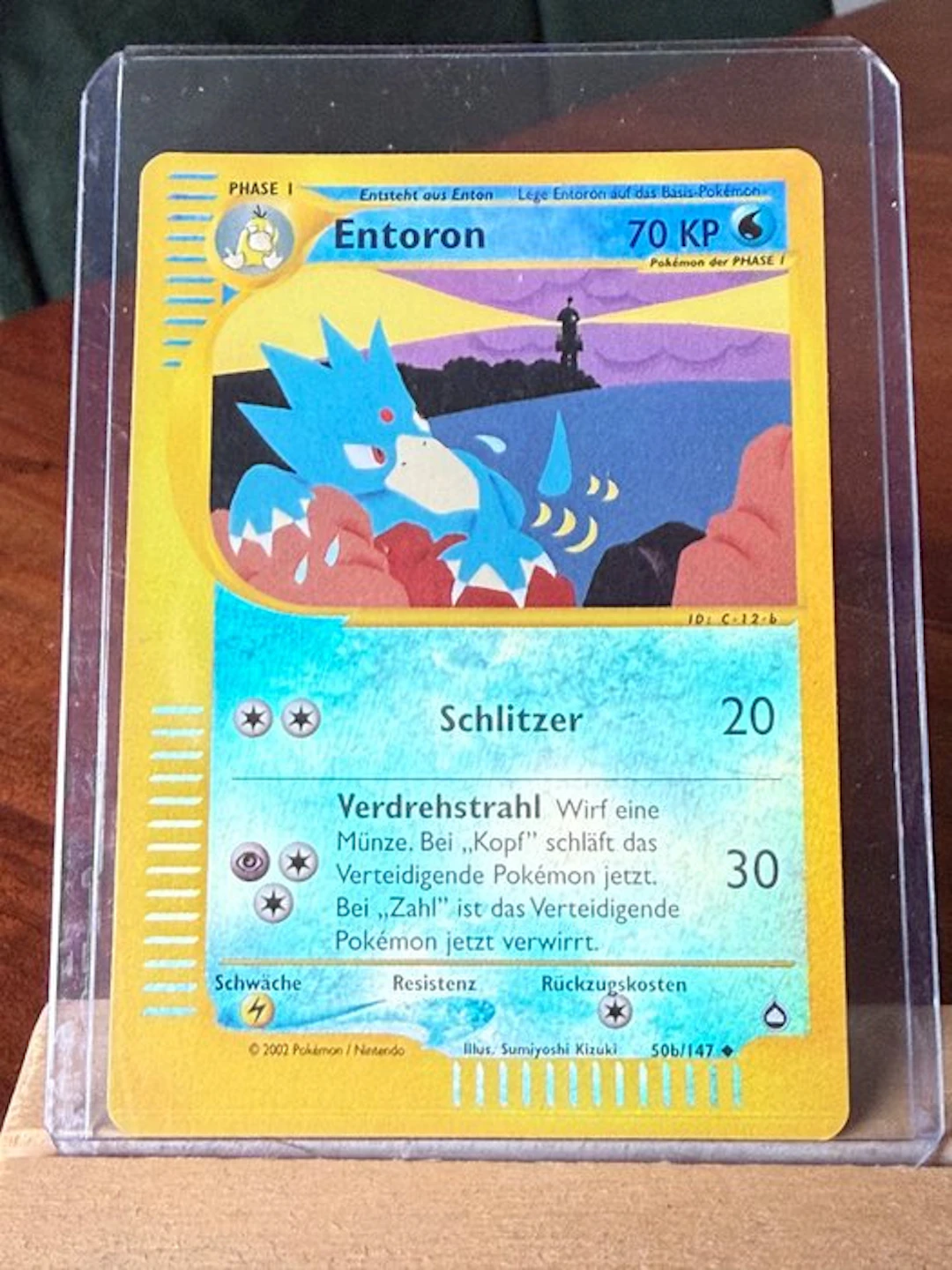 Pokémon - 1 Card - Entoron 50b/147 Foil, Holo - WOTC - Aquapolis