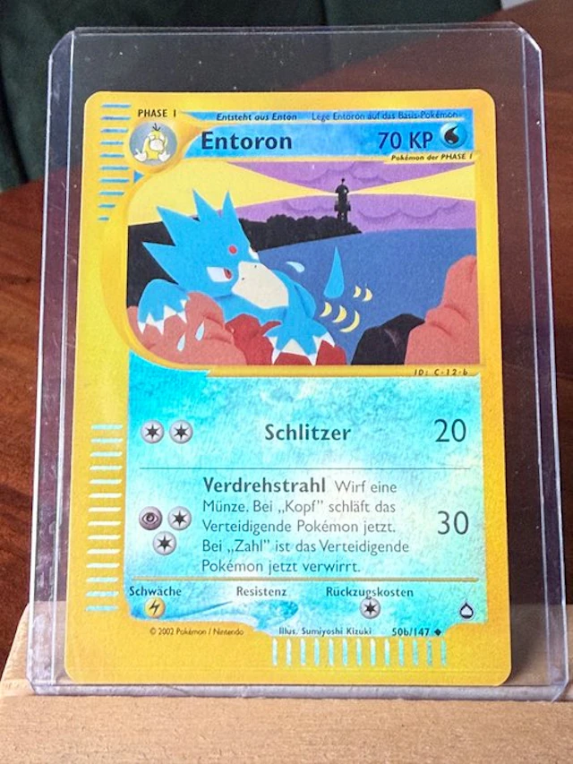 Pokémon - 1 Card - Entoron 50b/147 Foil, Holo - WOTC - Aquapolis