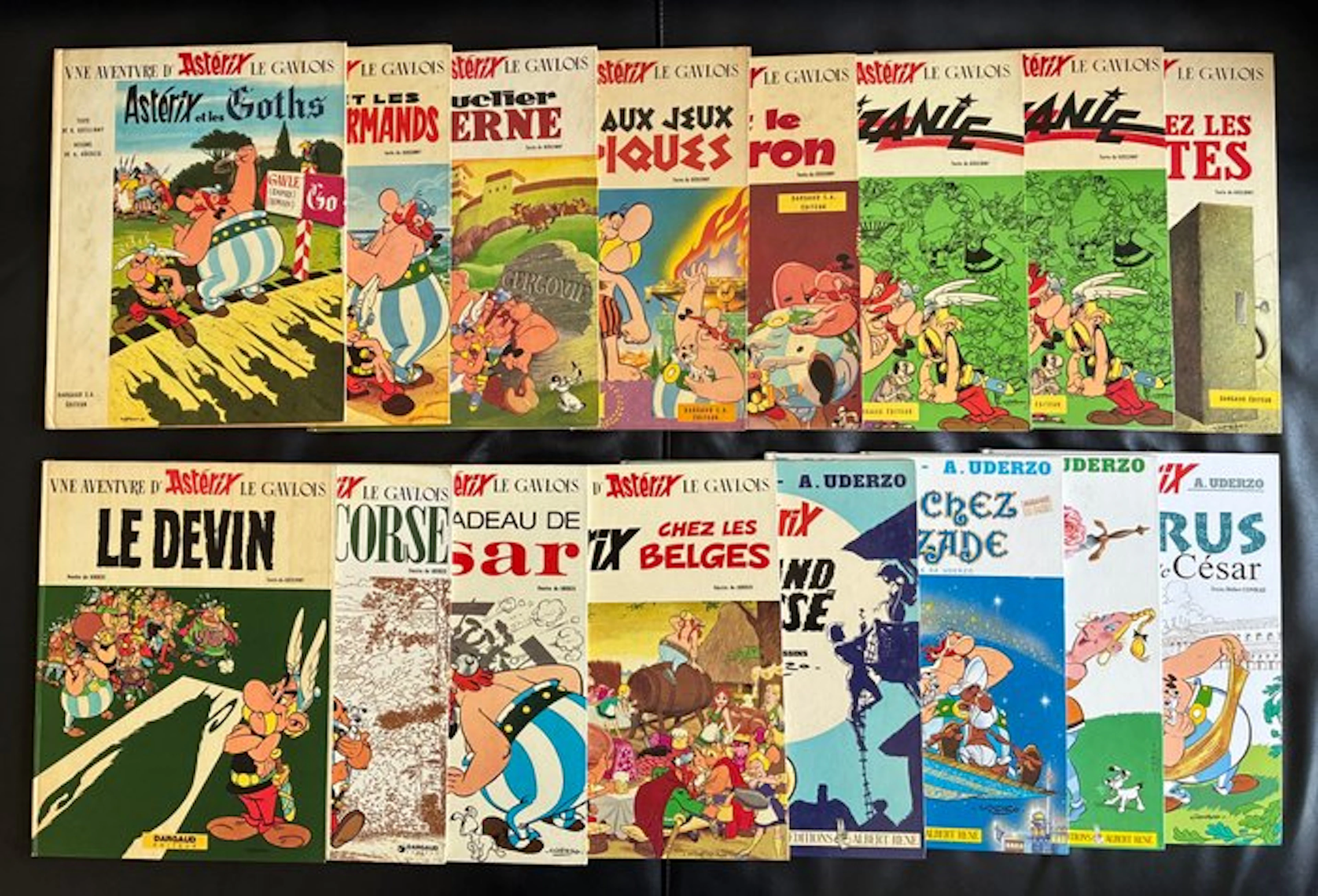 Asterix - 16x C - EO/Ré - 16 Album - 1966/2015