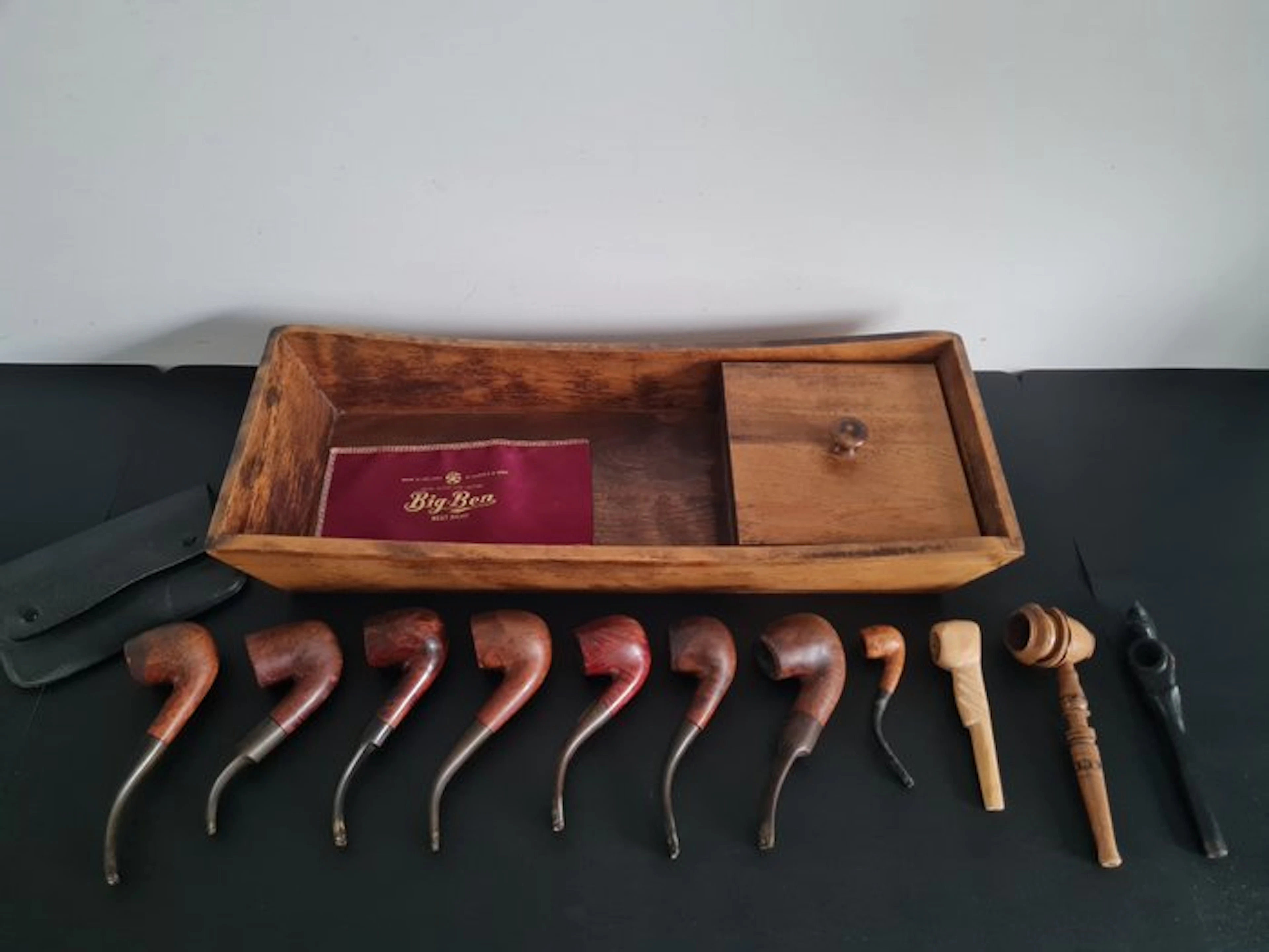 No reserve price - Pipe cabinet - Collection of 11...