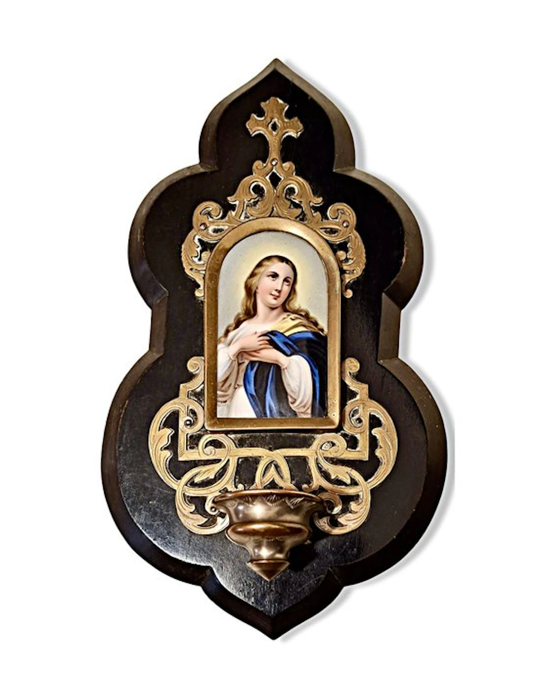 Holy water font - 1850-1900 - Immaculate Conception - 30 cm