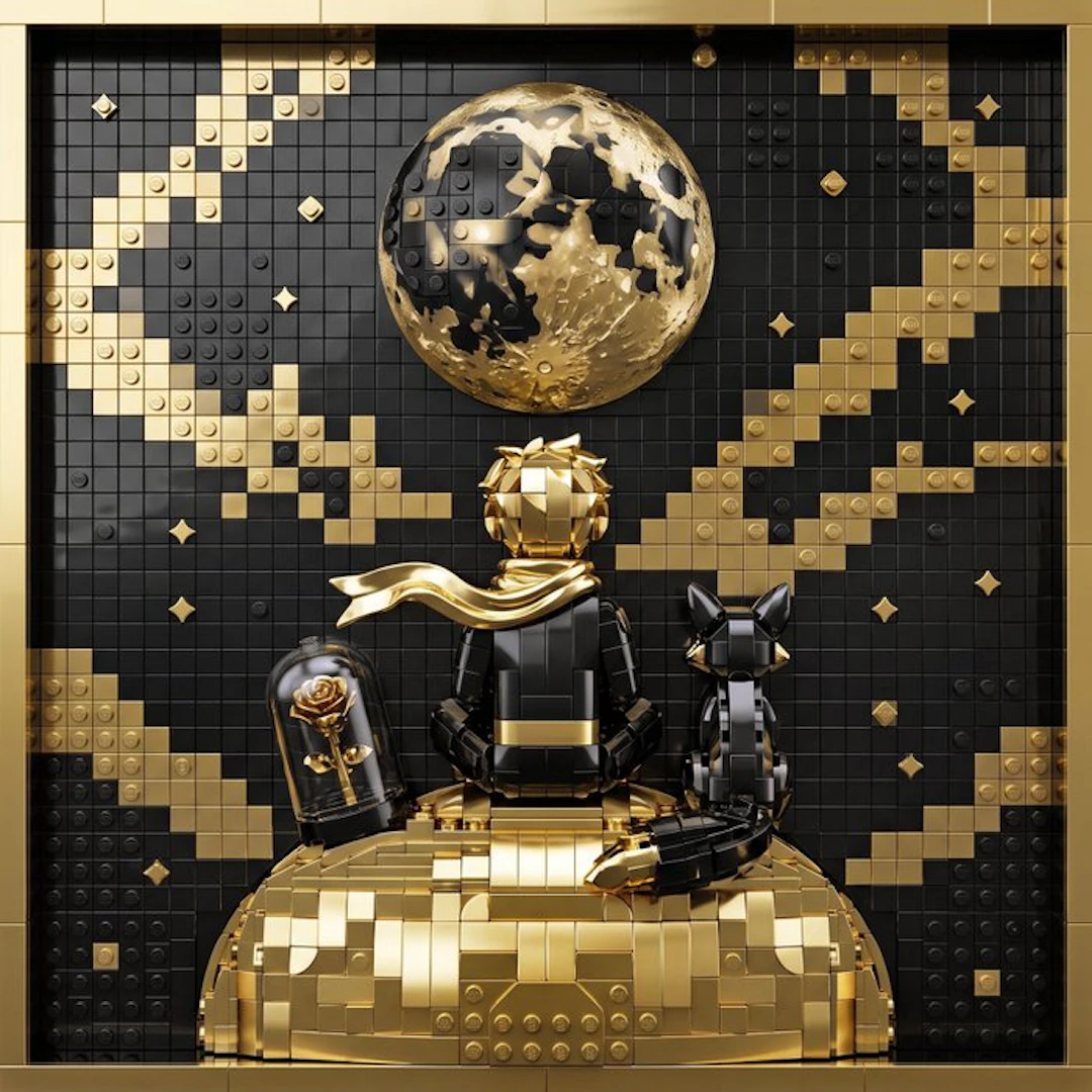 Artxlife - The Little Prince's Eternal Moments Golden Lego