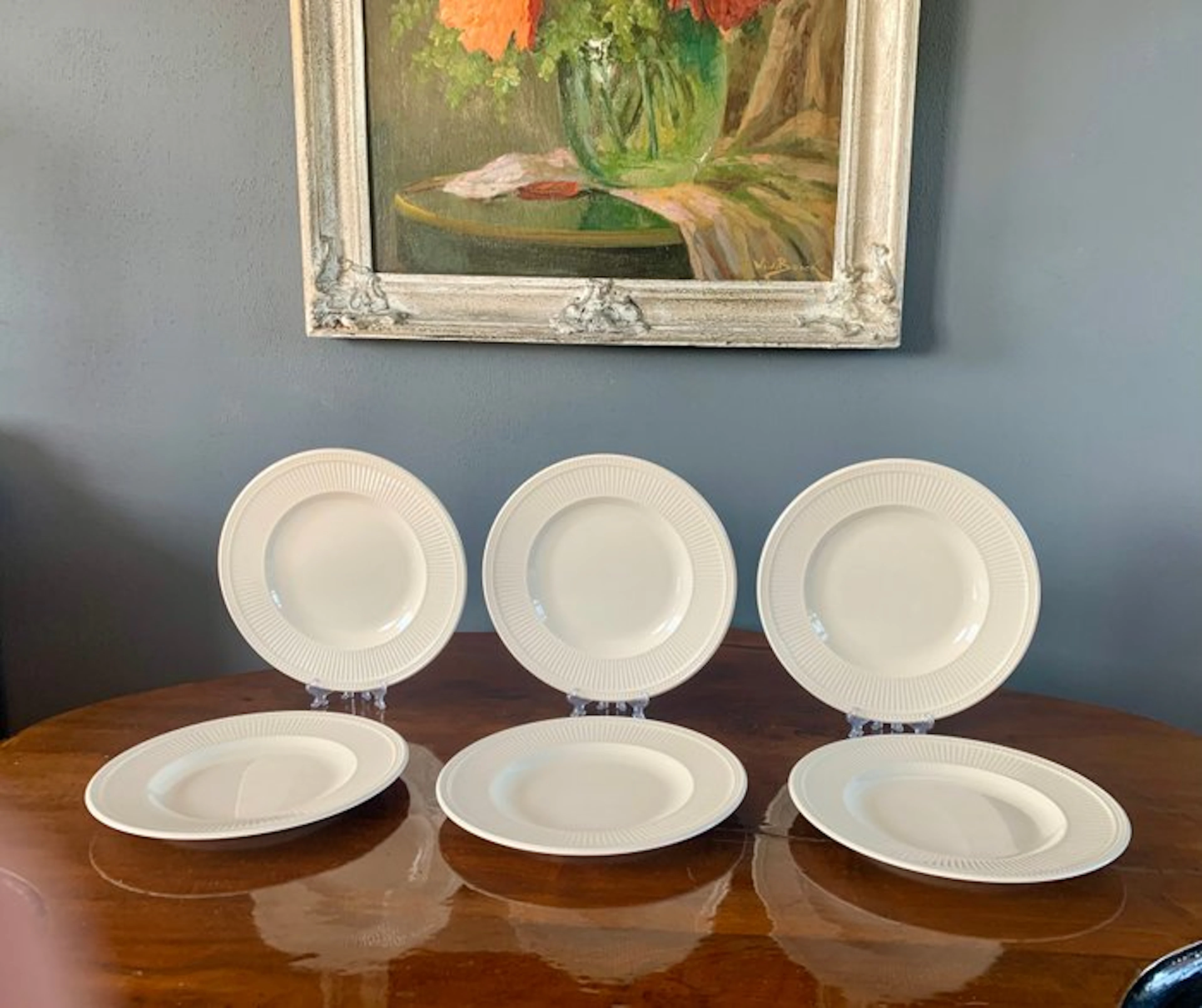 Wedgwood - Dinner set (6) - Windsor - Earthenware - Breakfast plates